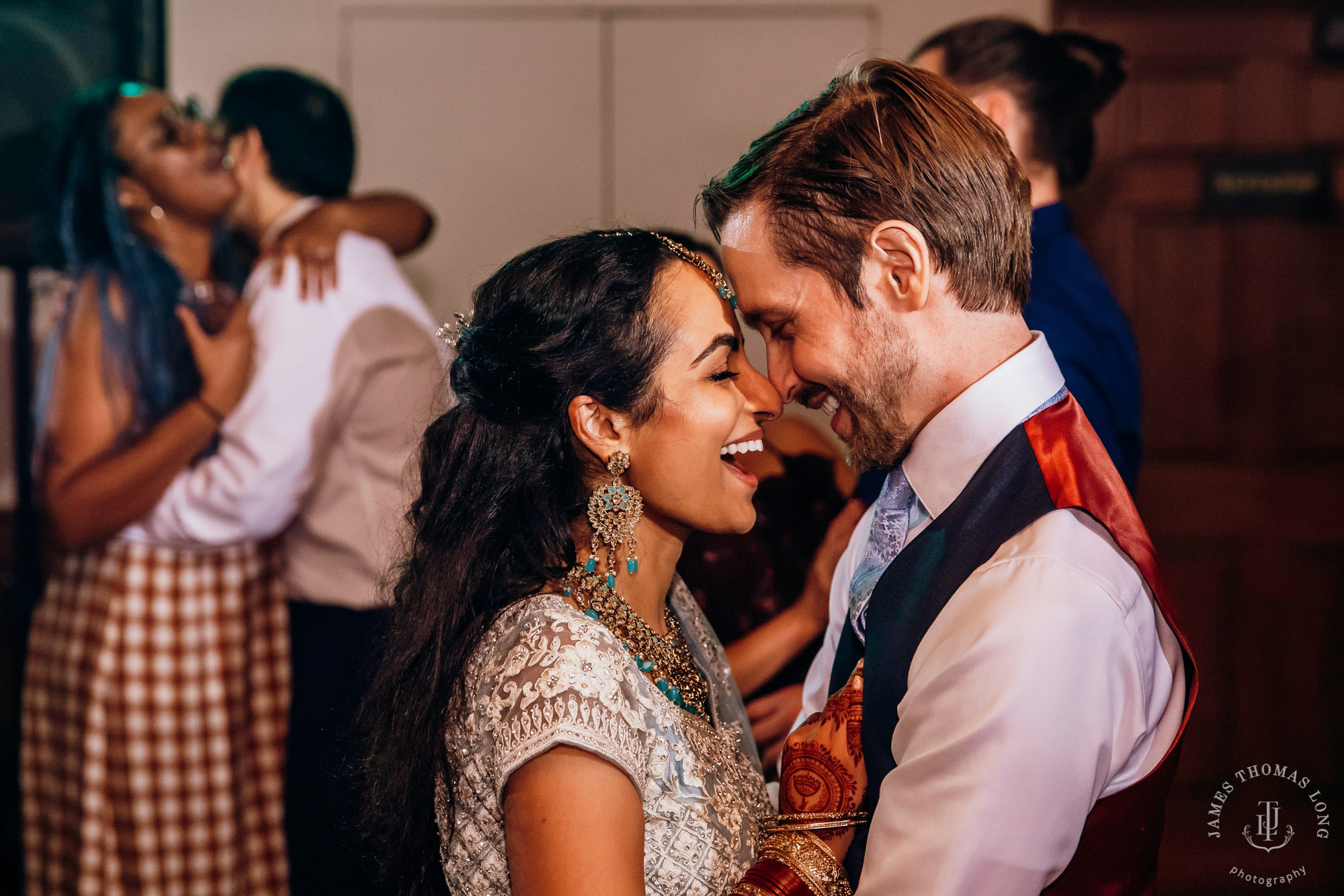 Destination wedding at Thomas Fogarty Winery CA by Seattle wedding photographer James Thomas Long Photography