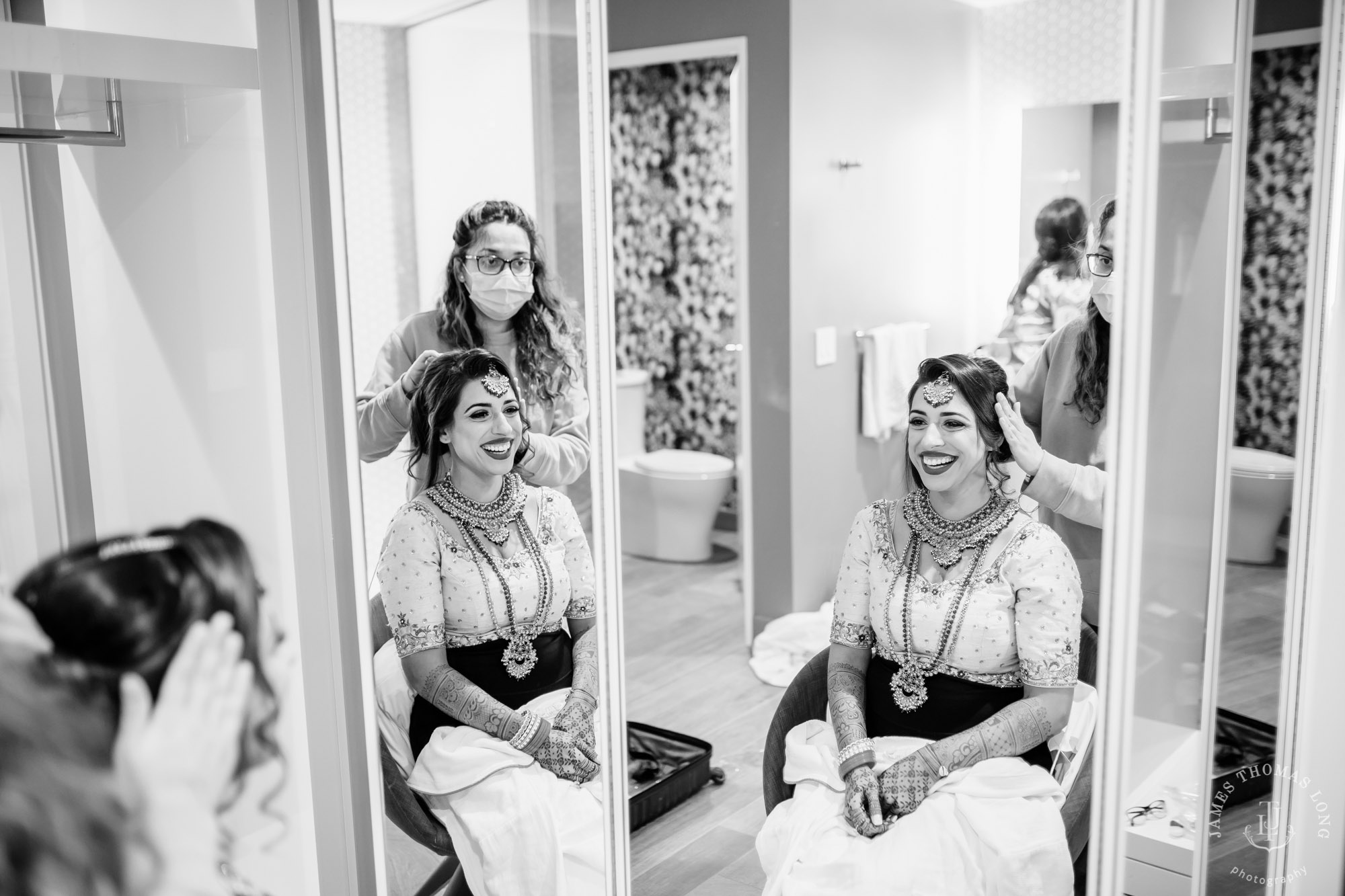 Sikh Punjabi wedding by Seattle wedding photographer James Thomas Long Photography