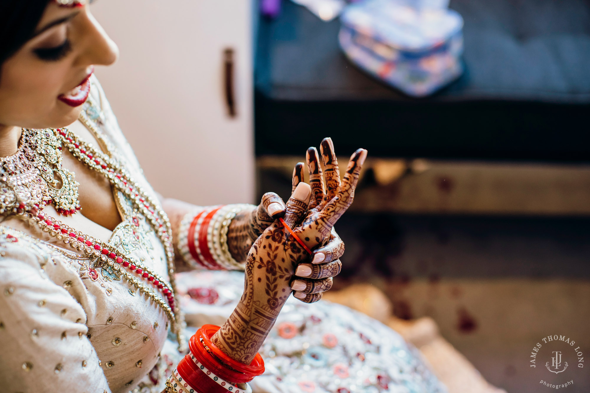 Sikh Punjabi wedding by Seattle wedding photographer James Thomas Long Photography