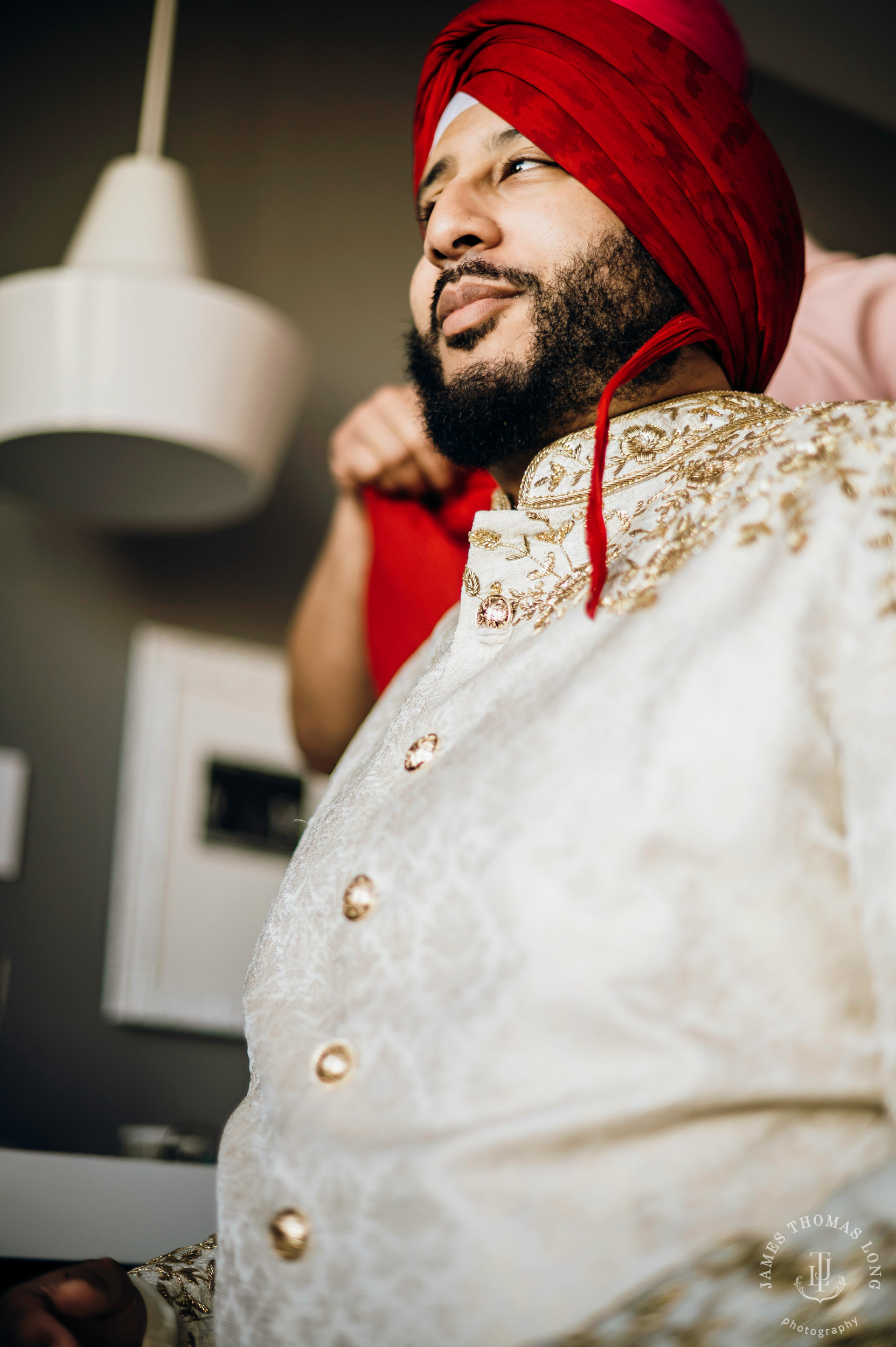 Sikh Punjabi wedding by Seattle wedding photographer James Thomas Long Photography