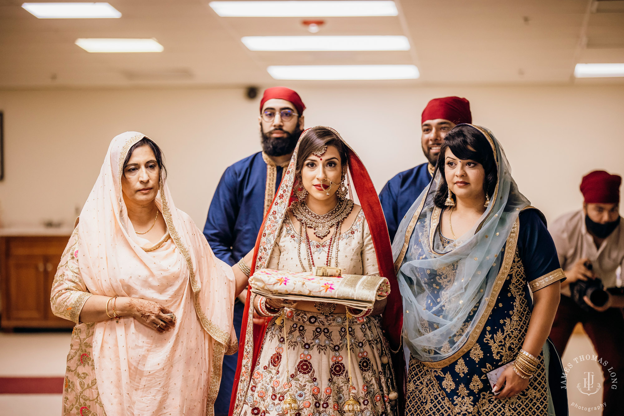 Sikh Punjabi wedding by Seattle wedding photographer James Thomas Long Photography