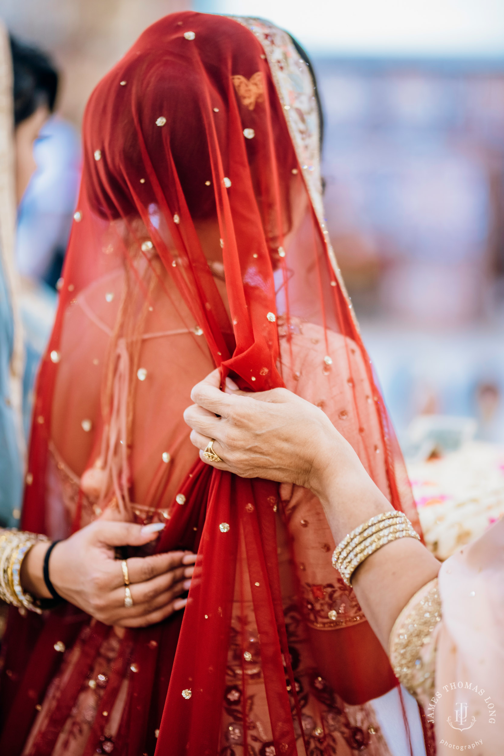 Sikh Punjabi wedding by Seattle wedding photographer James Thomas Long Photography