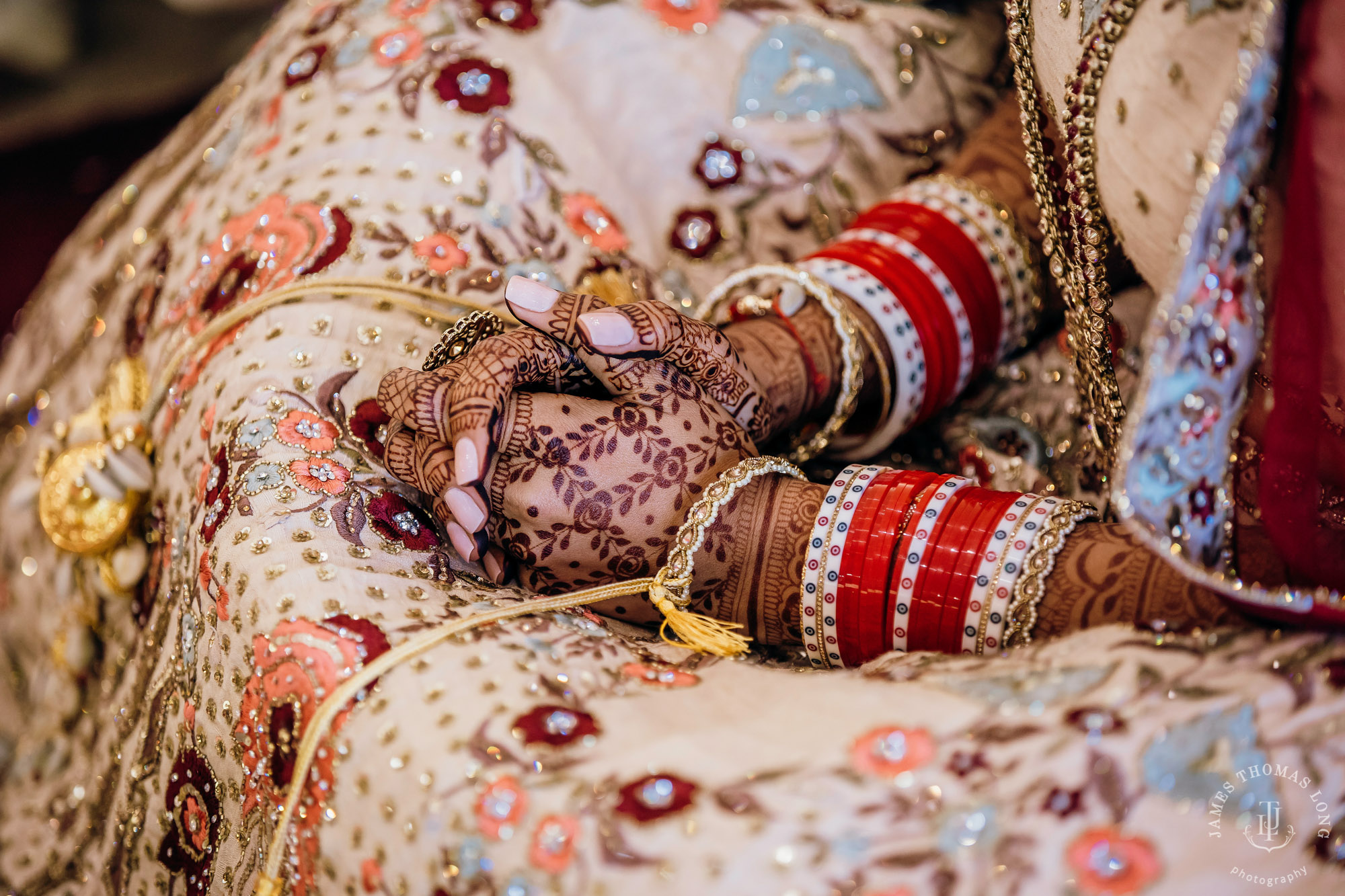 Sikh Punjabi wedding by Seattle wedding photographer James Thomas Long Photography