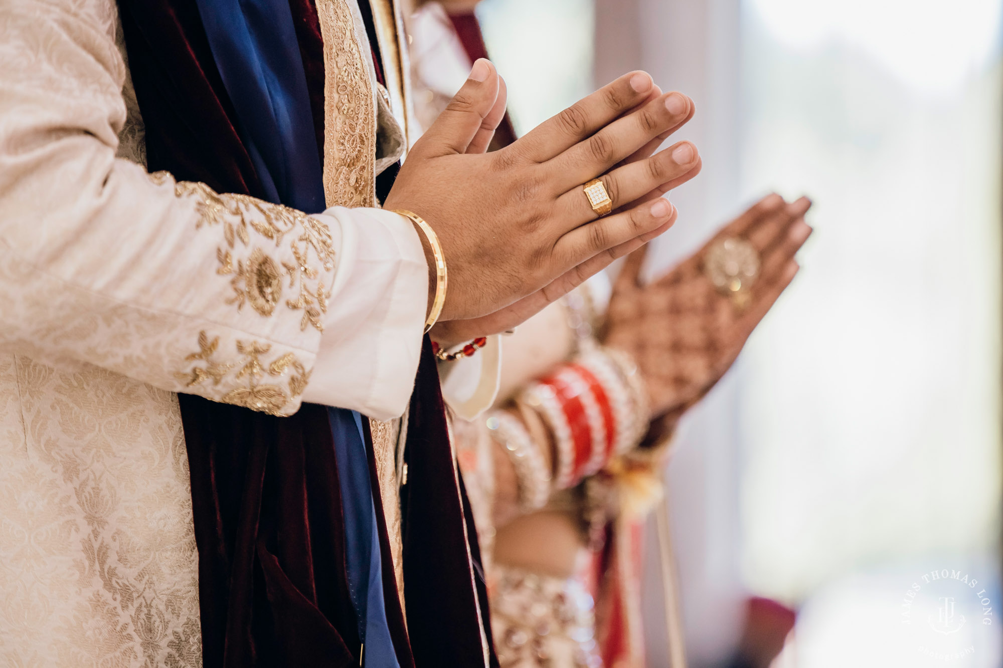 Sikh Punjabi wedding by Seattle wedding photographer James Thomas Long Photography