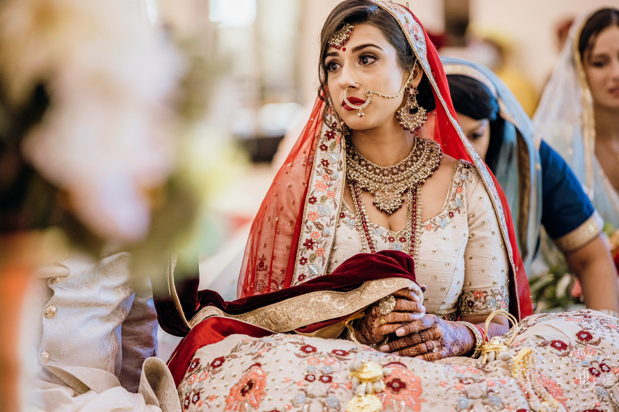 Sikh Punjabi wedding by Seattle wedding photographer James Thomas Long Photography