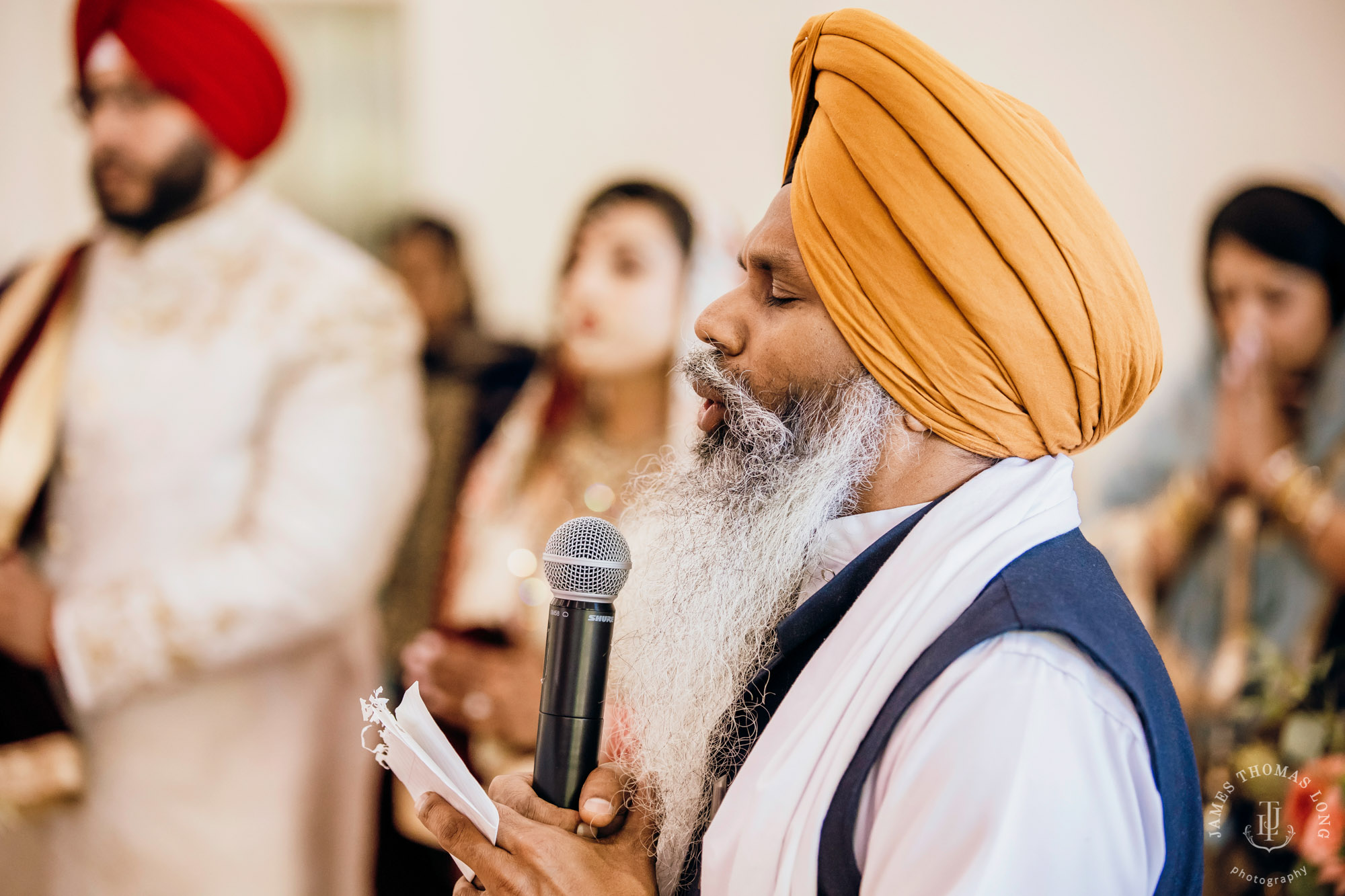 Sikh Punjabi wedding by Seattle wedding photographer James Thomas Long Photography