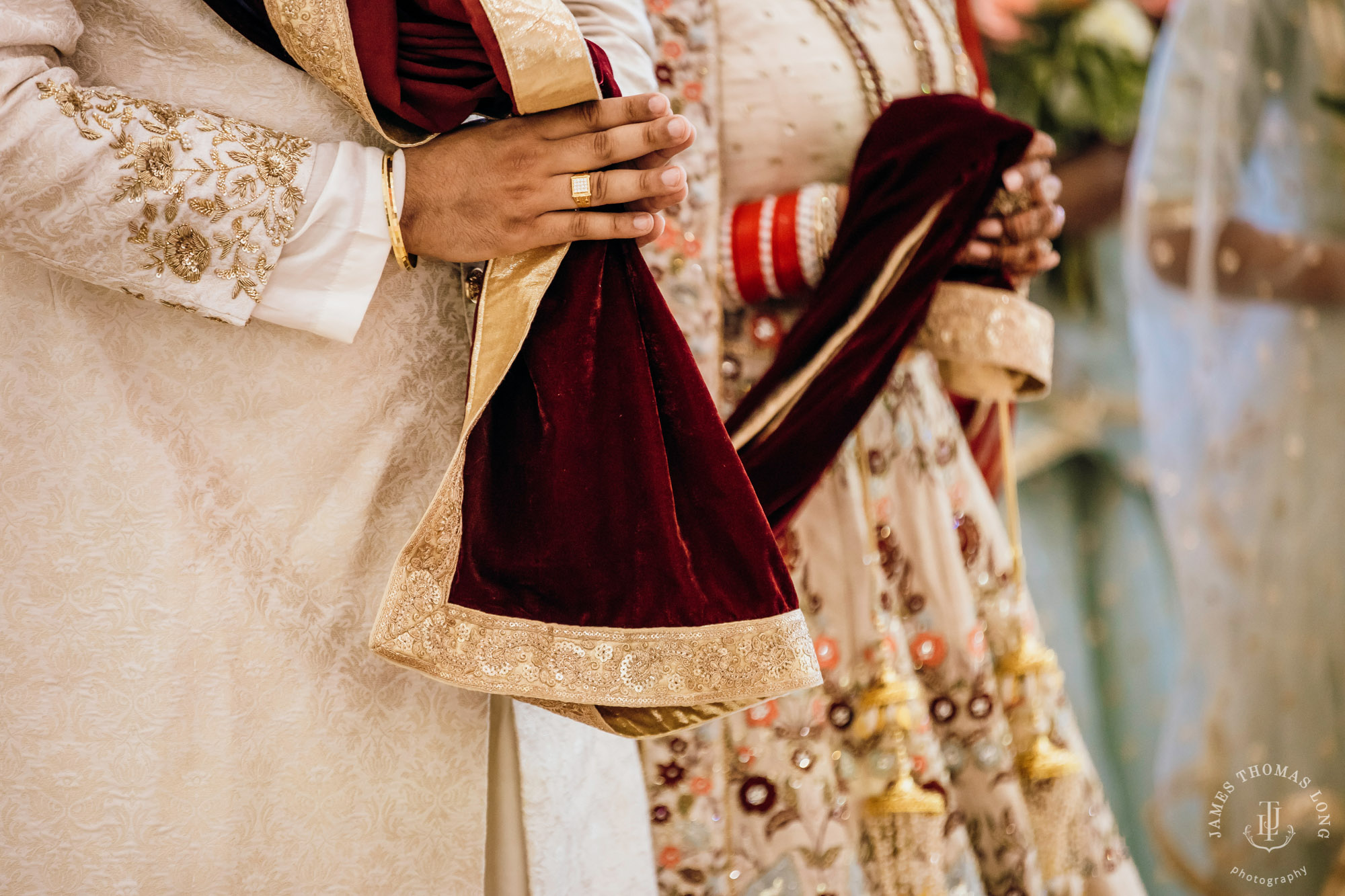 Sikh Punjabi wedding by Seattle wedding photographer James Thomas Long Photography