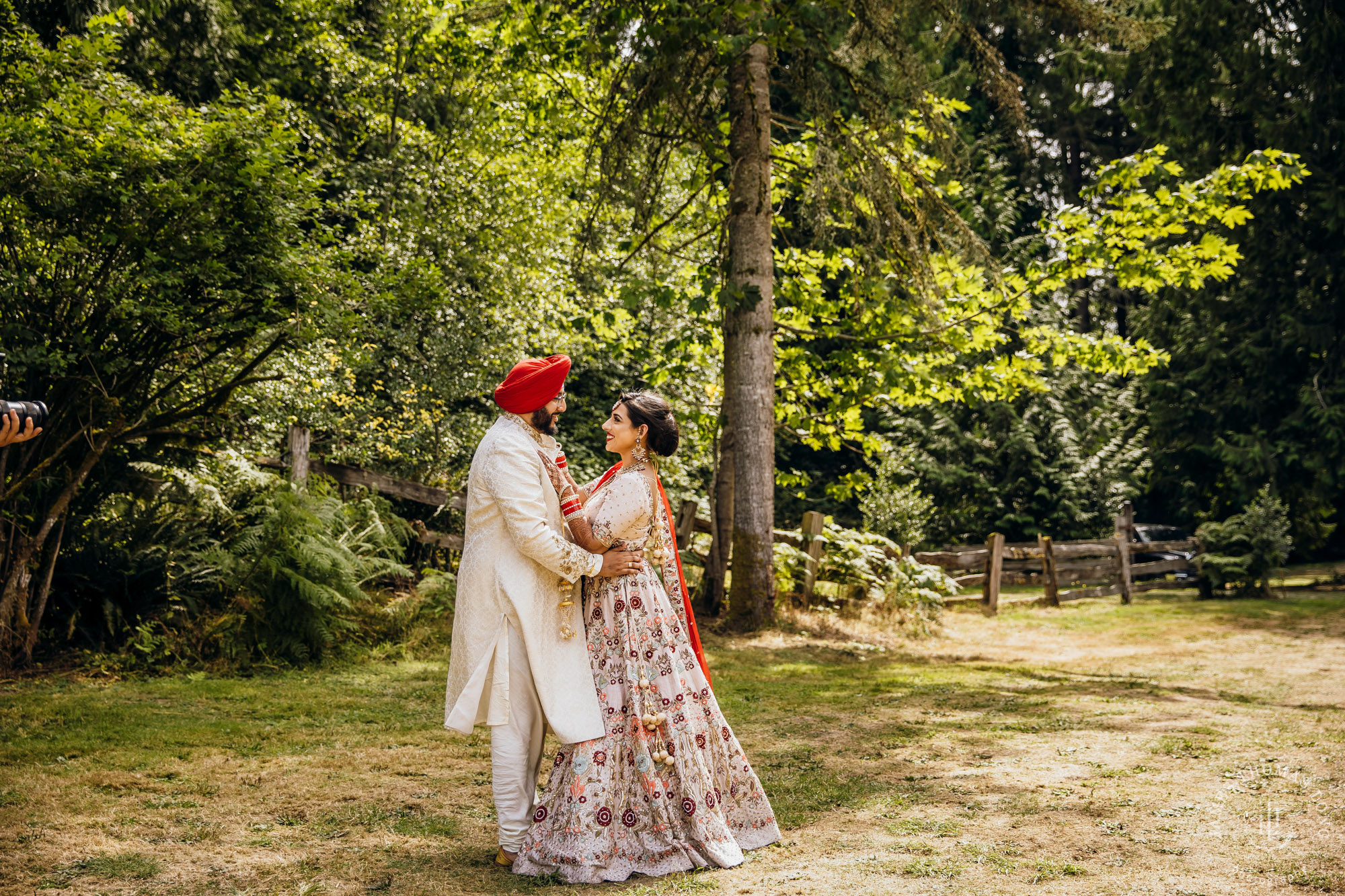 Sikh Punjabi wedding by Seattle wedding photographer James Thomas Long Photography