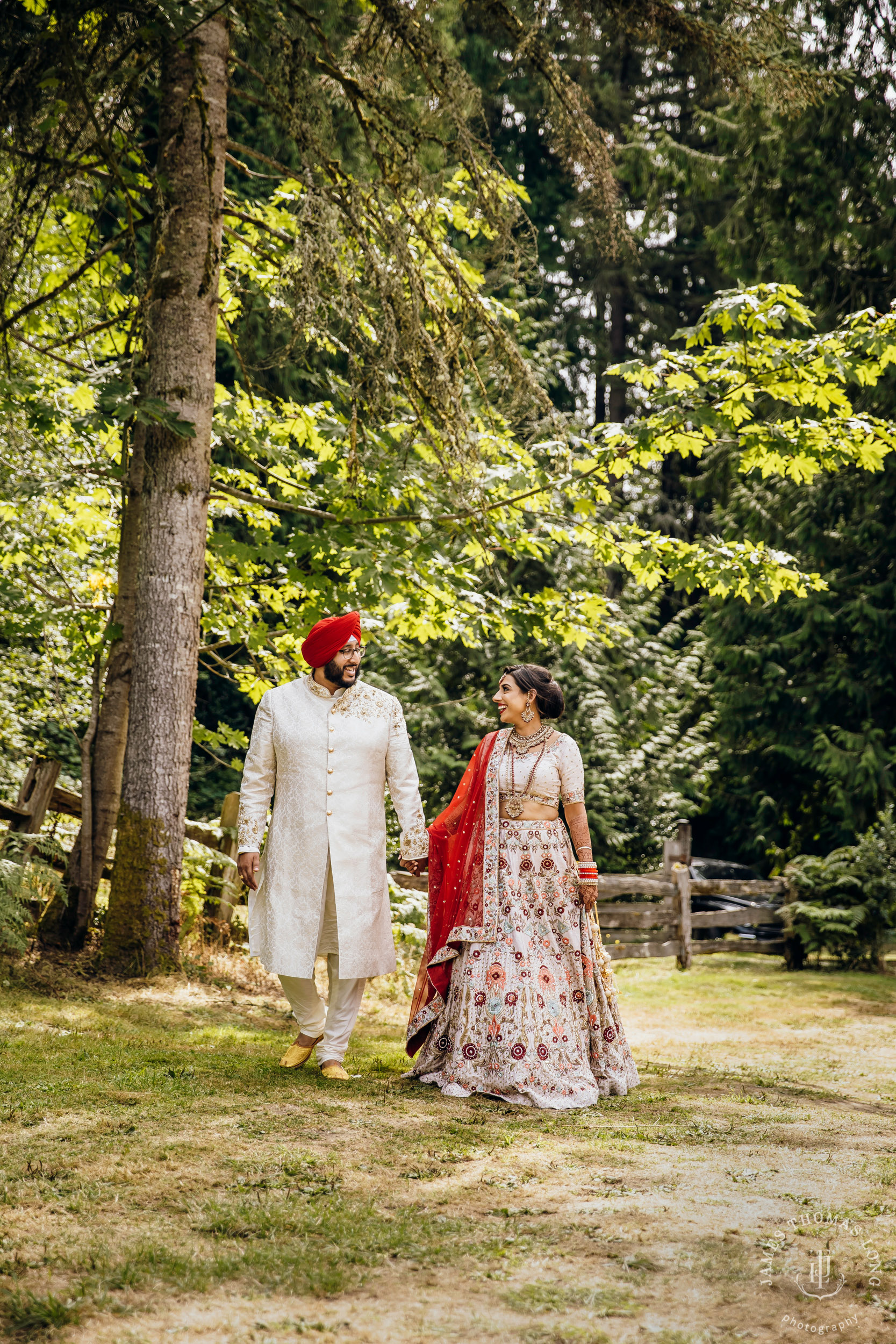 Sikh Punjabi wedding by Seattle wedding photographer James Thomas Long Photography