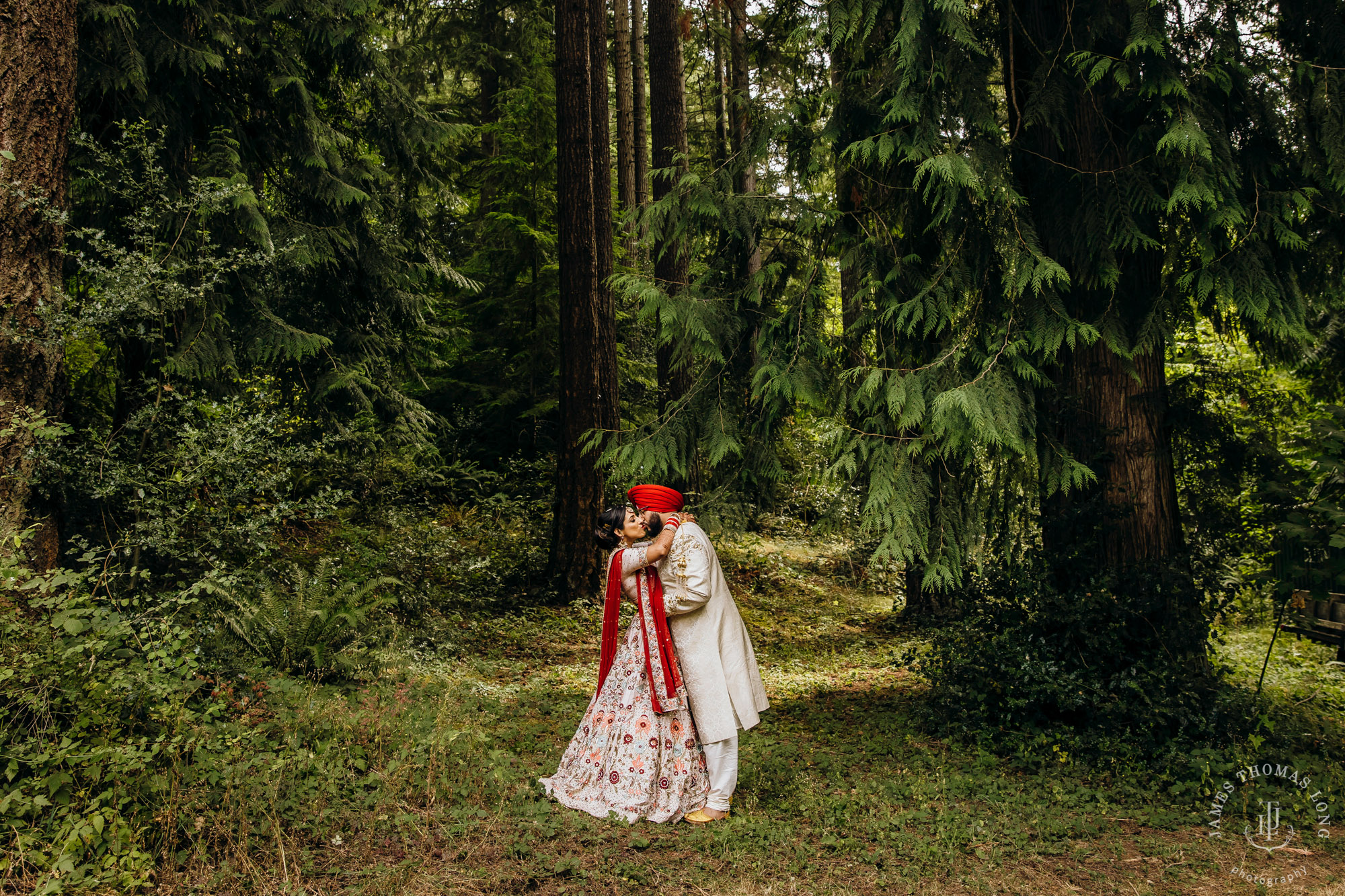 Sikh Punjabi wedding by Seattle wedding photographer James Thomas Long Photography