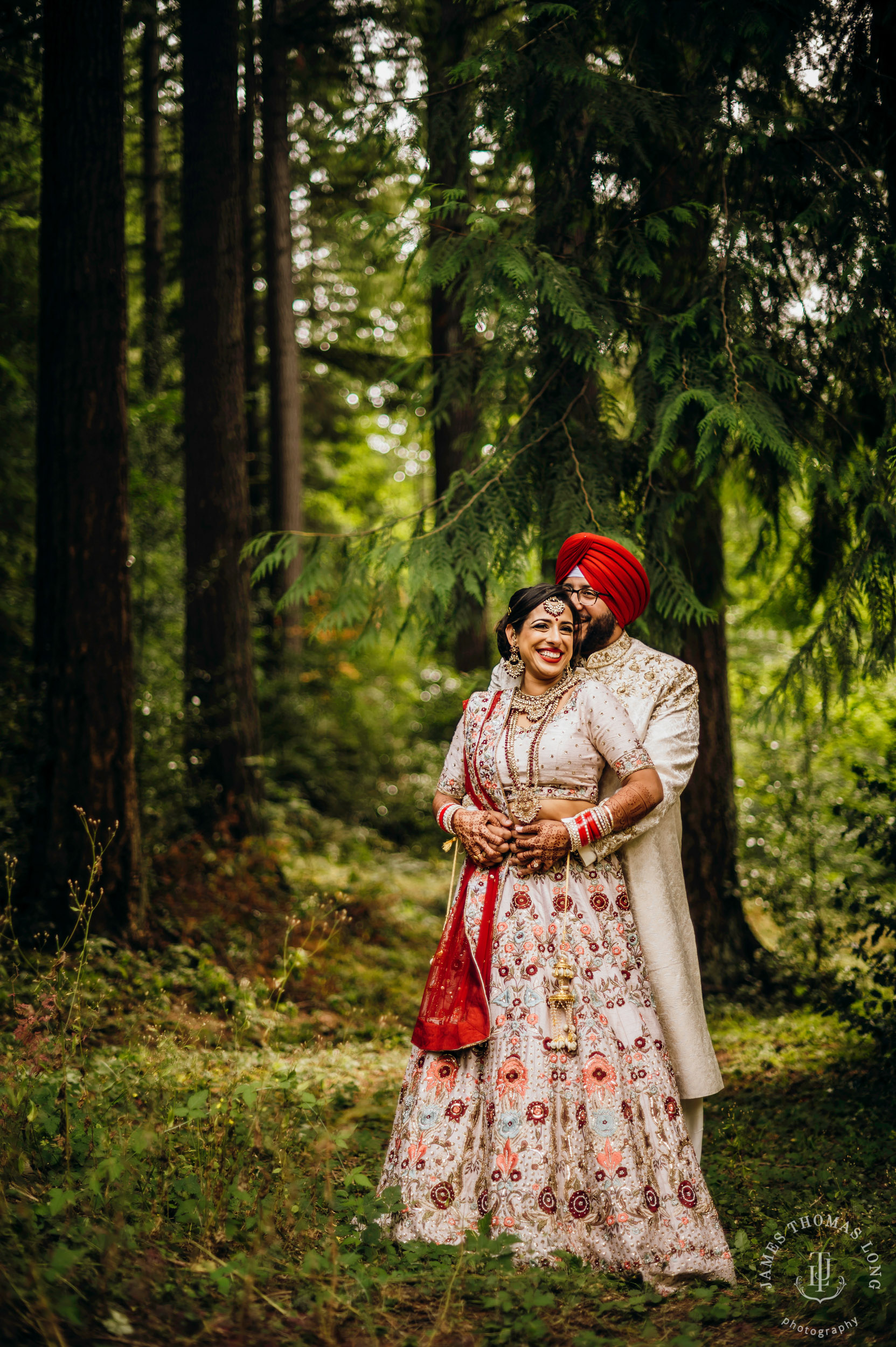 Sikh Punjabi wedding by Seattle wedding photographer James Thomas Long Photography