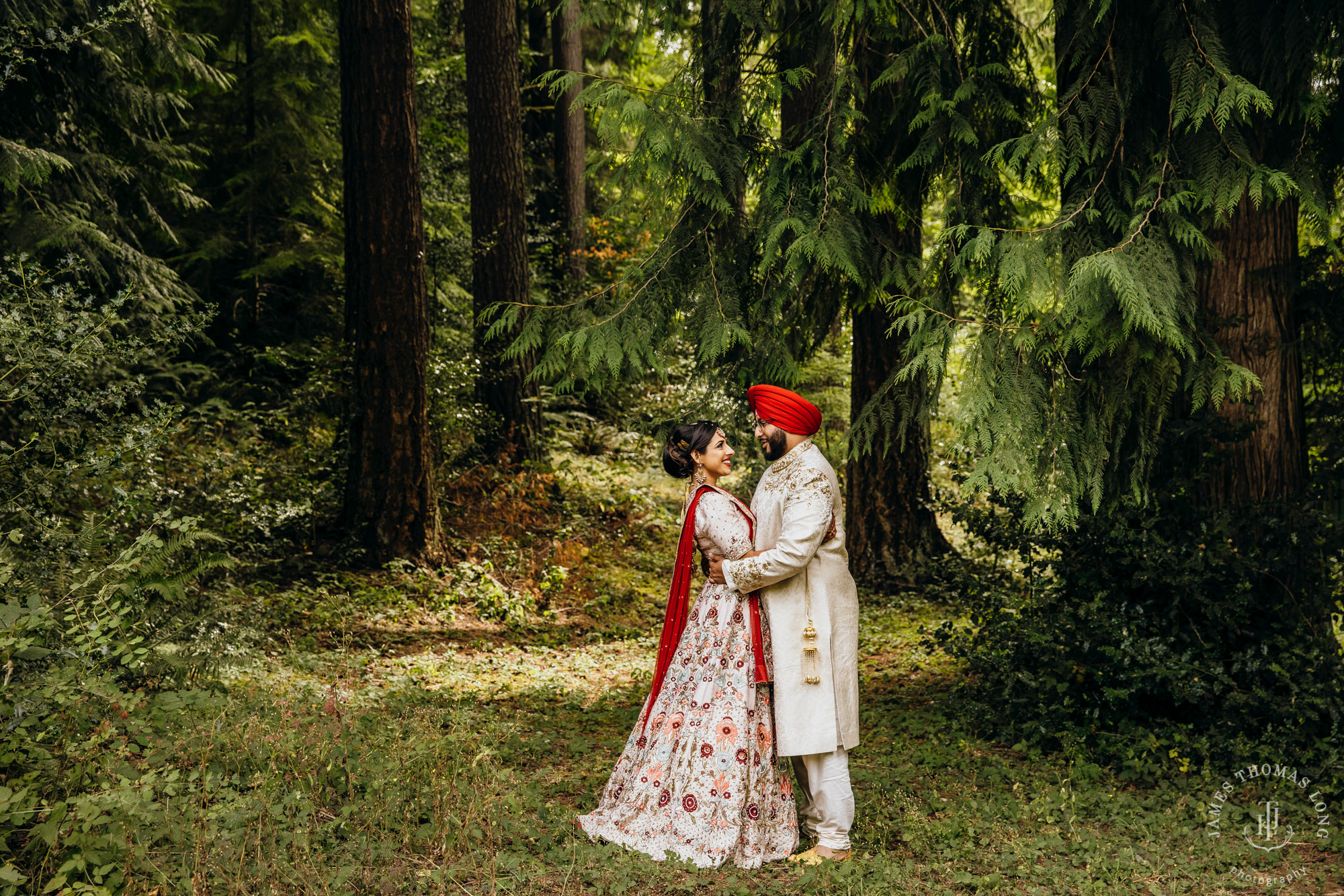 Sikh Punjabi wedding by Seattle wedding photographer James Thomas Long Photography