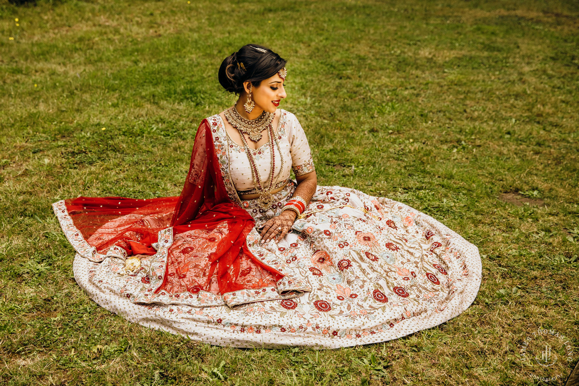 Sikh Punjabi wedding by Seattle wedding photographer James Thomas Long Photography