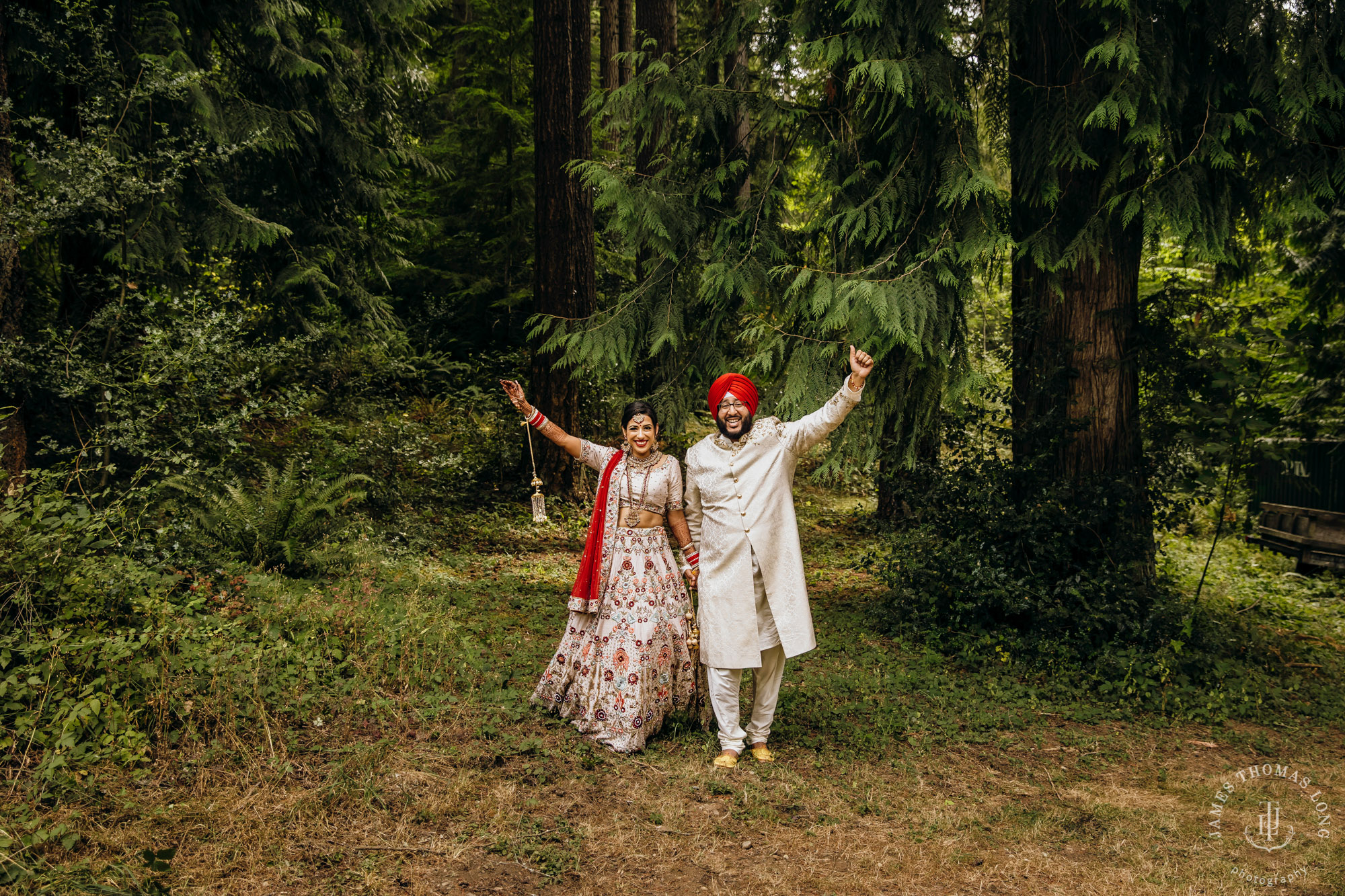 Sikh Punjabi wedding by Seattle wedding photographer James Thomas Long Photography