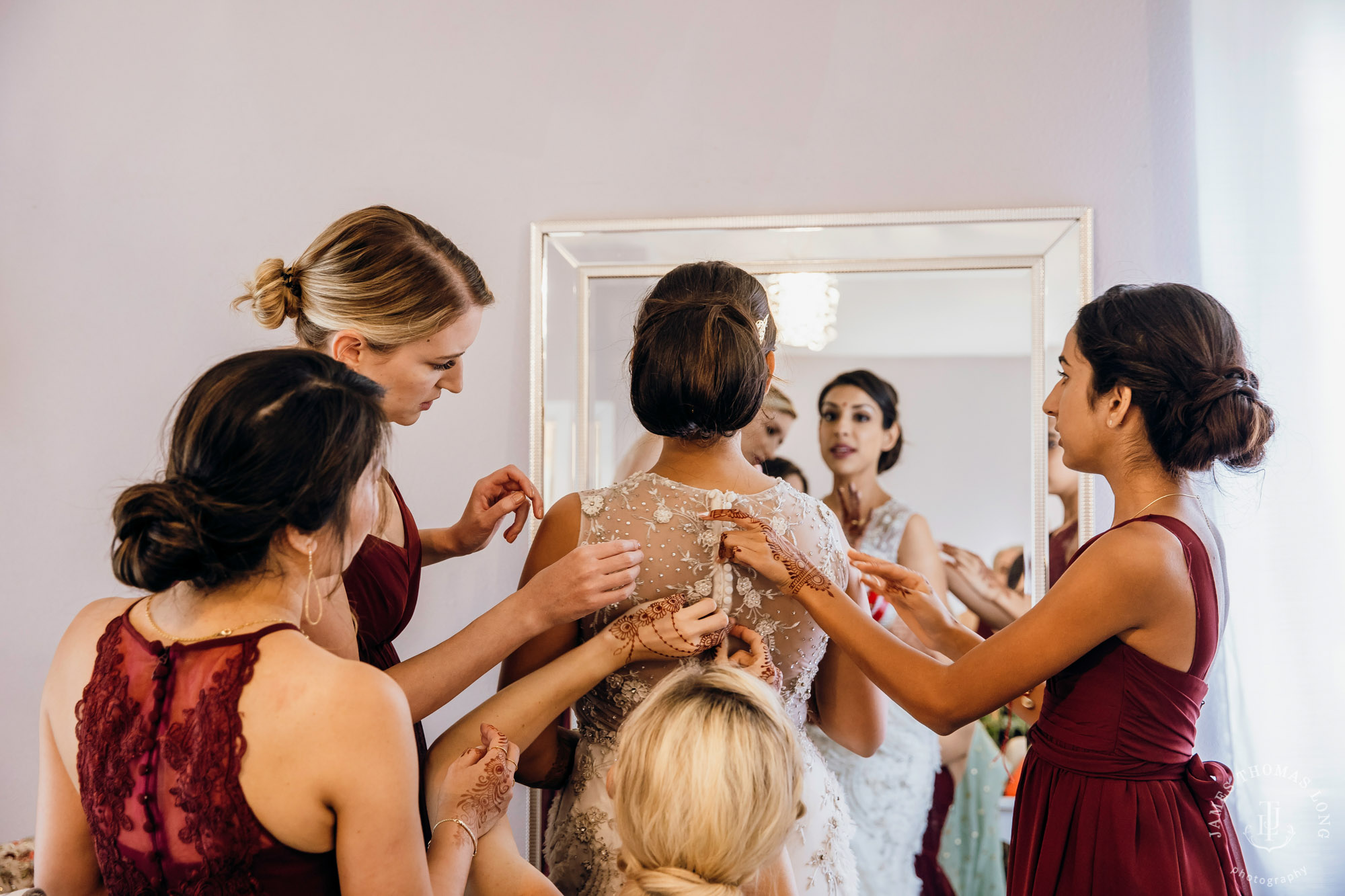 Evergreen Meadows Snoqualmie wedding by Seattle wedding photographer James Thomas Long Photography