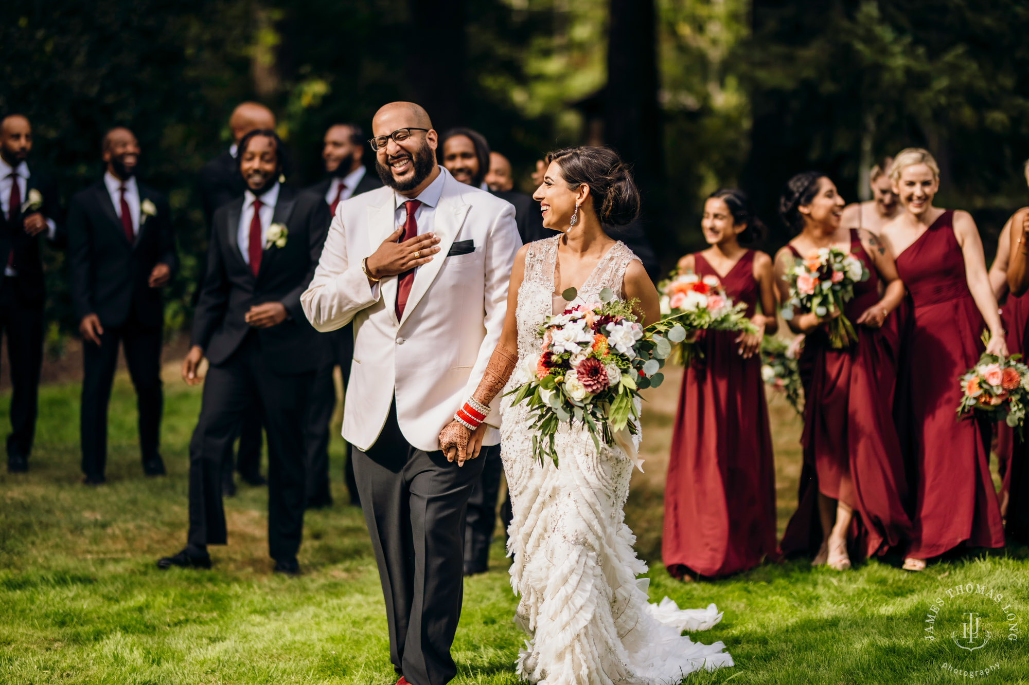 Evergreen Meadows Snoqualmie wedding by Seattle wedding photographer James Thomas Long Photography