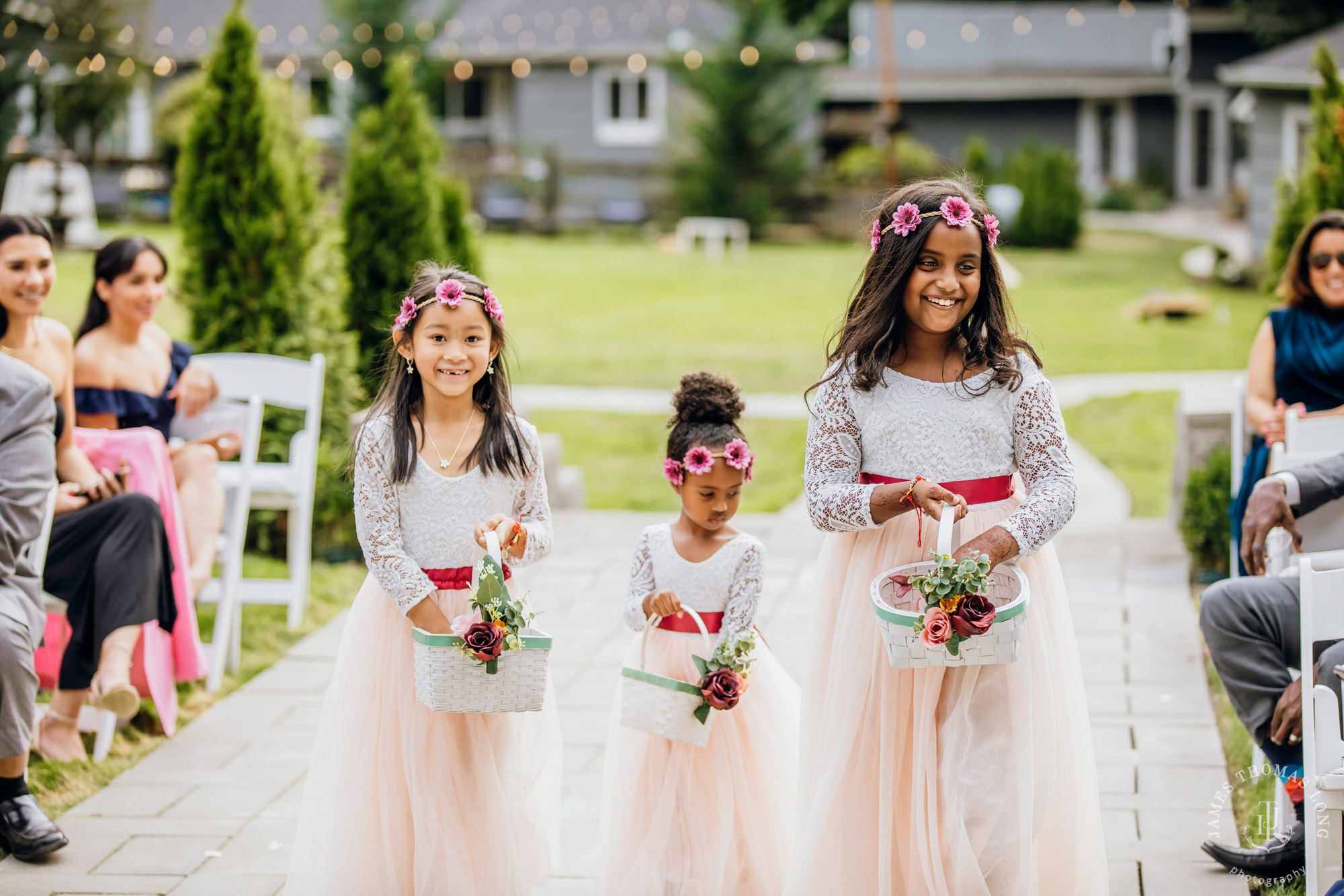 Evergreen Meadows Snoqualmie wedding by Seattle wedding photographer James Thomas Long Photography