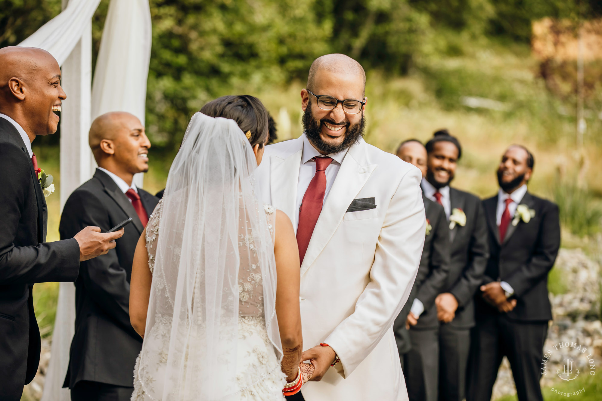 Evergreen Meadows Snoqualmie wedding by Seattle wedding photographer James Thomas Long Photography