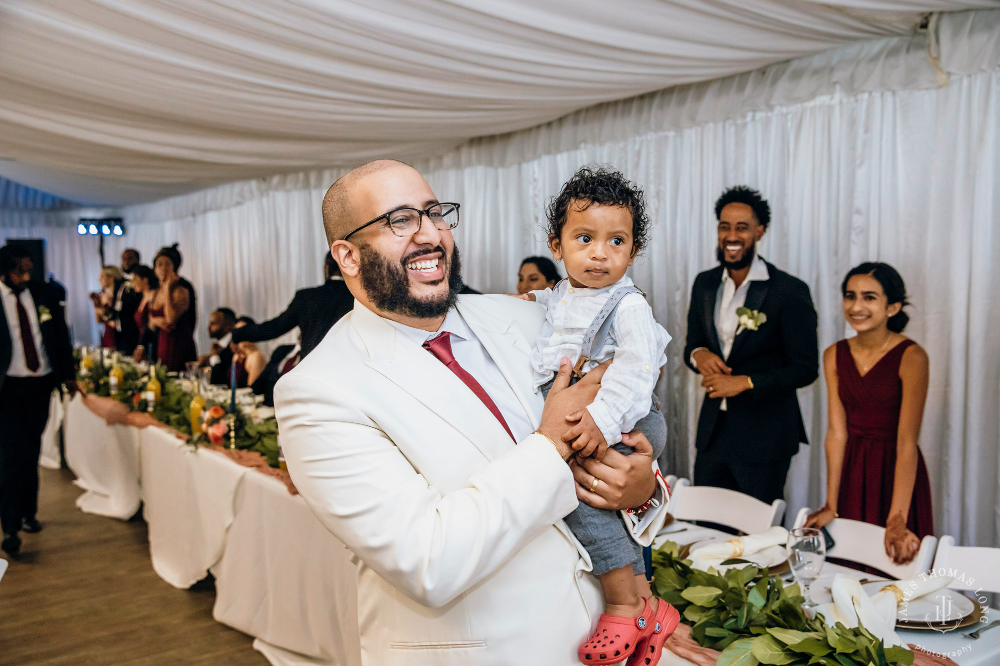 Evergreen Meadows Snoqualmie wedding by Seattle wedding photographer James Thomas Long Photography