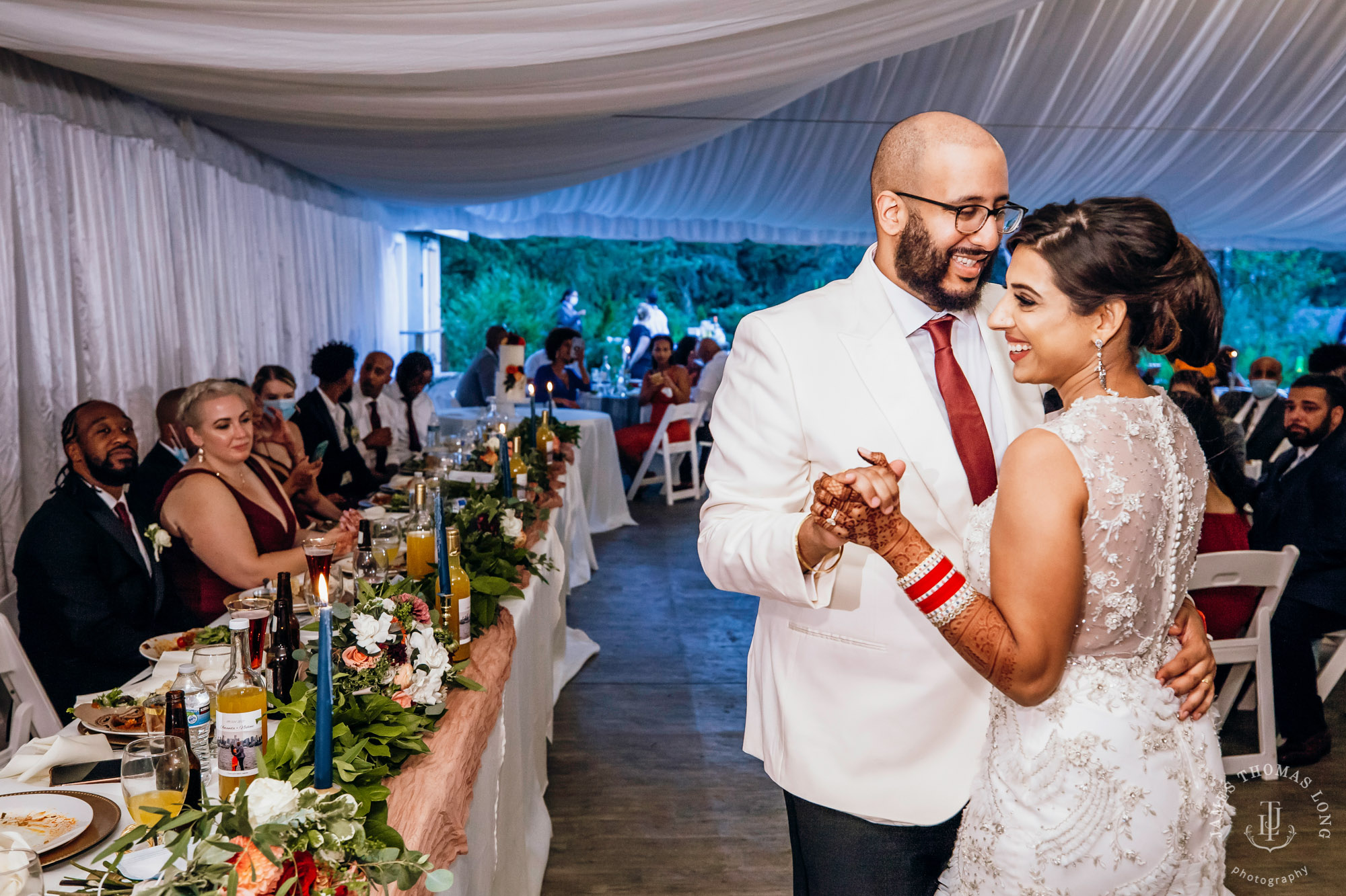 Evergreen Meadows Snoqualmie wedding by Seattle wedding photographer James Thomas Long Photography