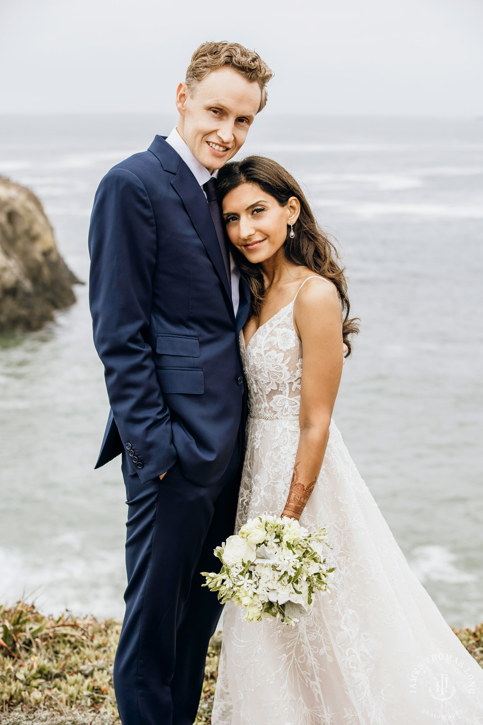 Destination wedding in Mendocino by Seattle wedding photographer James Thomas Long Photography