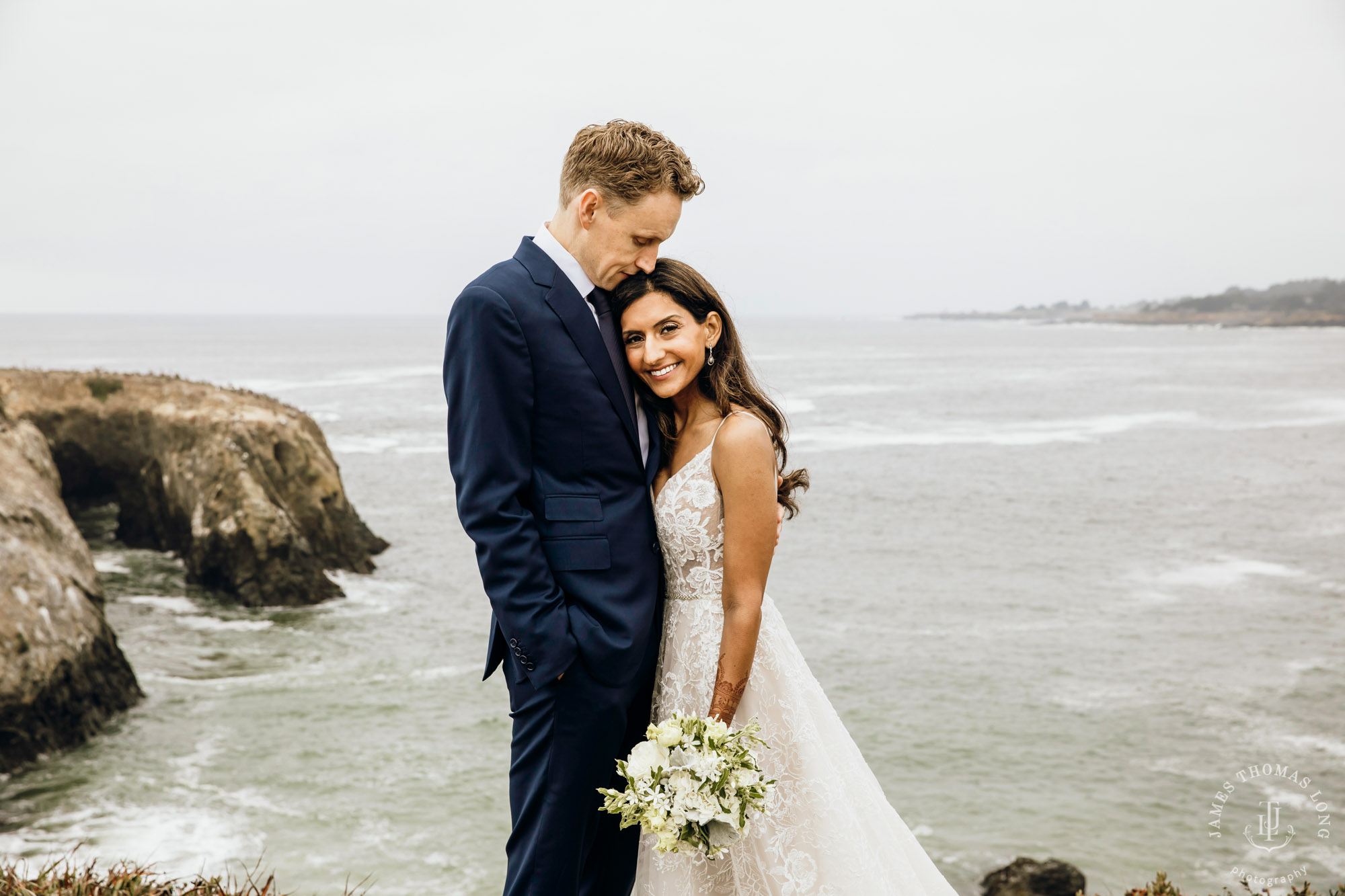 Destination wedding in Mendocino by Seattle wedding photographer James Thomas Long Photography