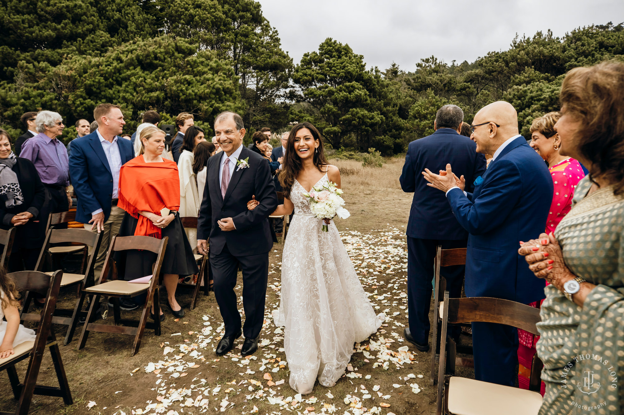 Destination wedding in Mendocino by Seattle wedding photographer James Thomas Long Photography