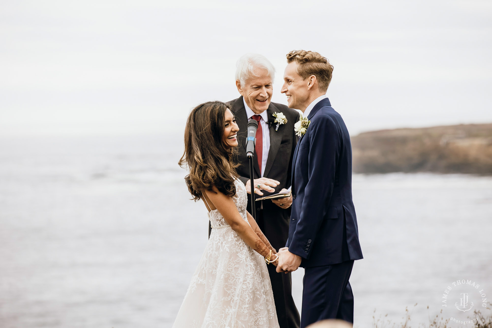 Destination wedding in Mendocino by Seattle wedding photographer James Thomas Long Photography