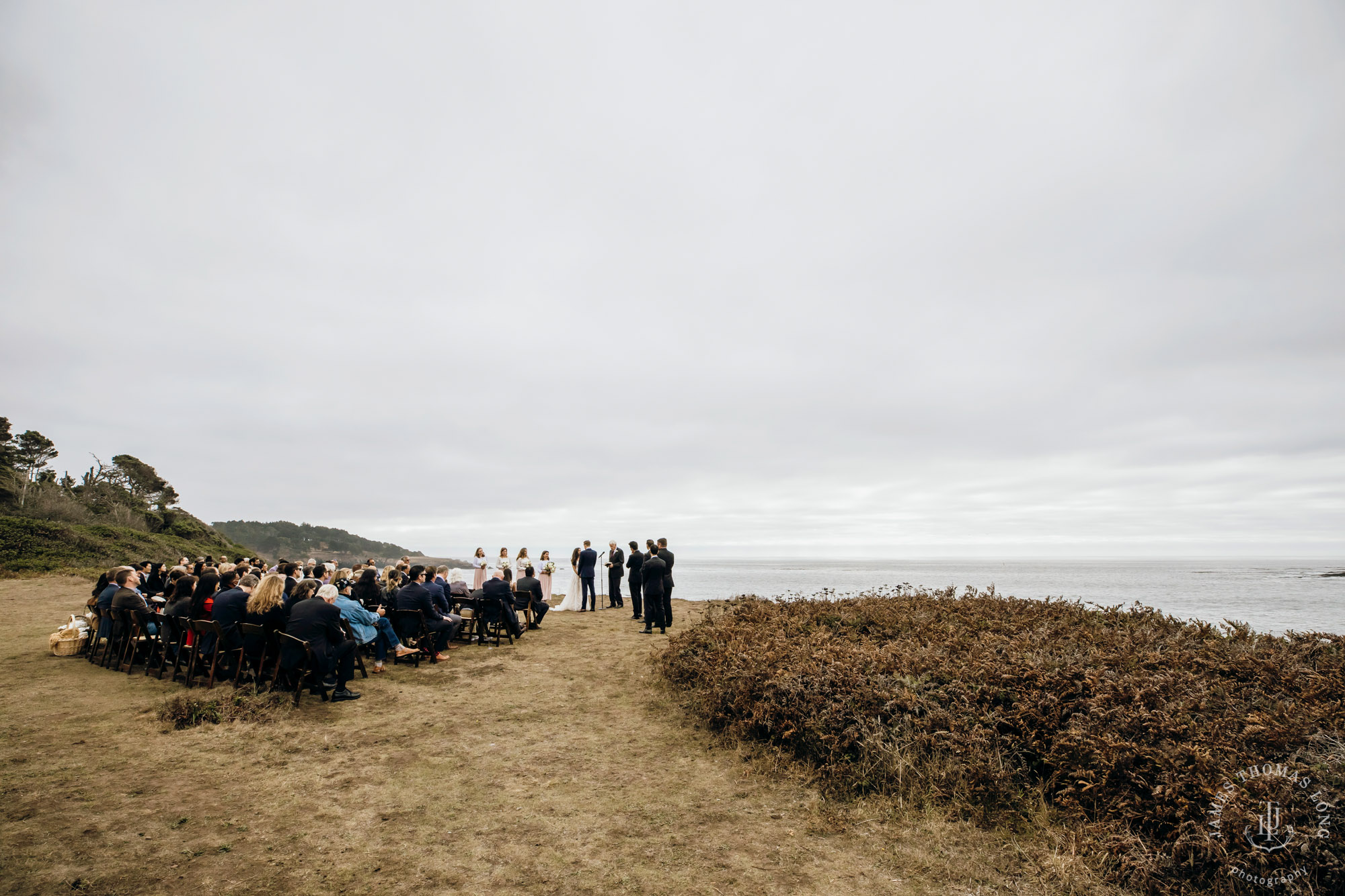 Destination wedding in Mendocino by Seattle wedding photographer James Thomas Long Photography