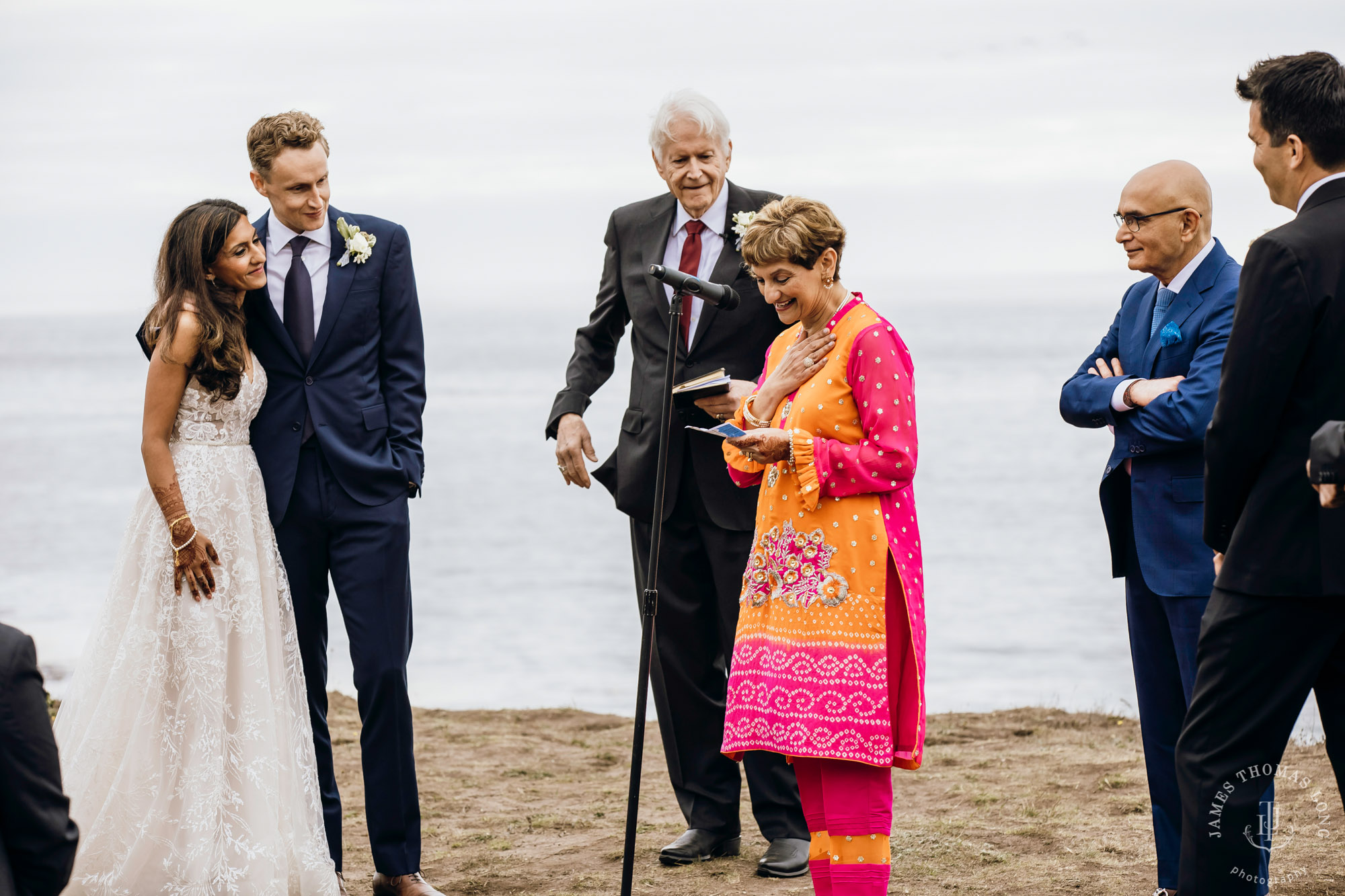 Destination wedding in Mendocino by Seattle wedding photographer James Thomas Long Photography