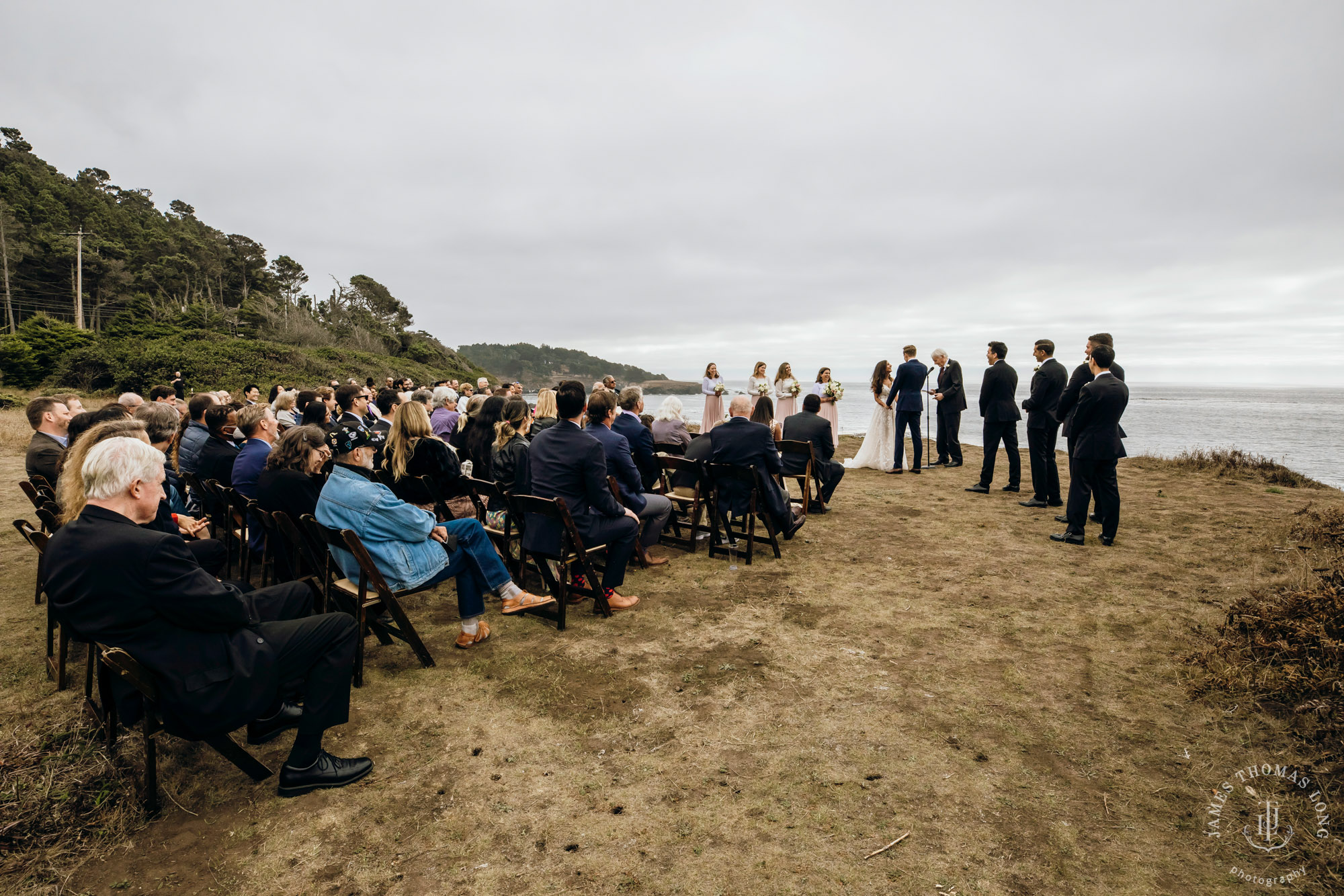 Destination wedding in Mendocino by Seattle wedding photographer James Thomas Long Photography