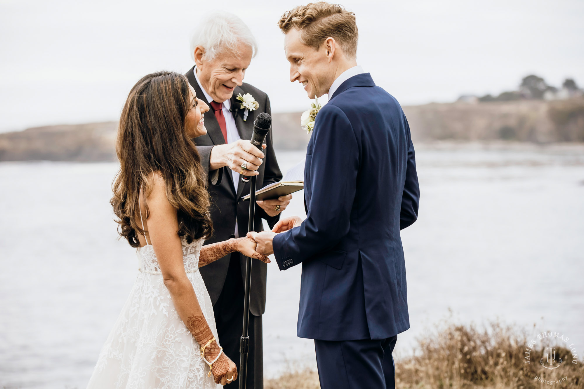 Destination wedding in Mendocino by Seattle wedding photographer James Thomas Long Photography