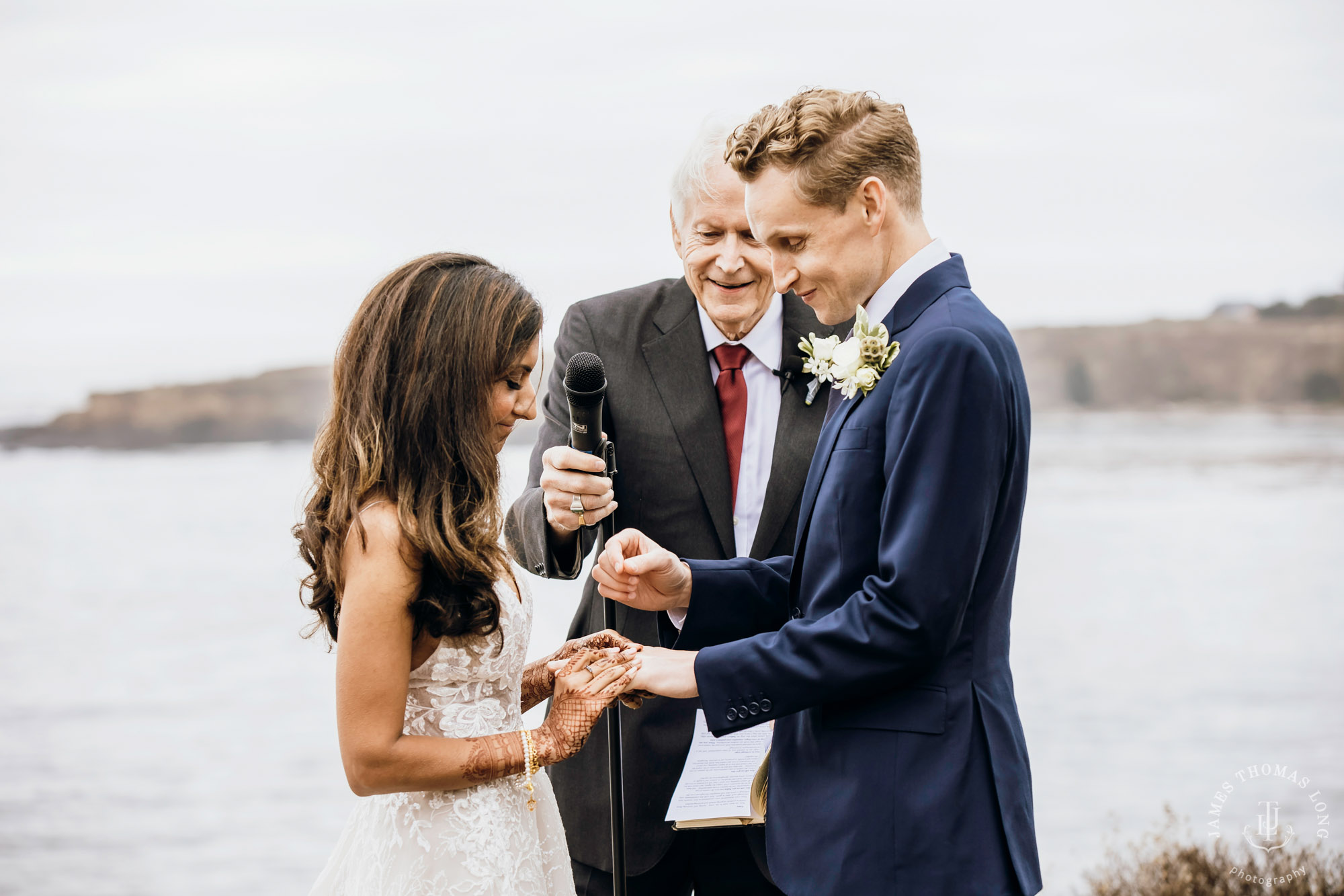 Destination wedding in Mendocino by Seattle wedding photographer James Thomas Long Photography