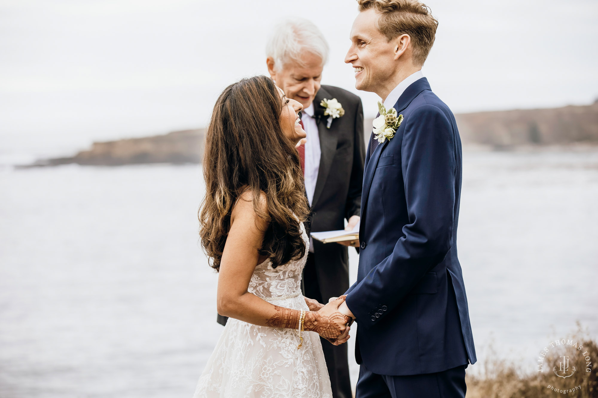 Destination wedding in Mendocino by Seattle wedding photographer James Thomas Long Photography