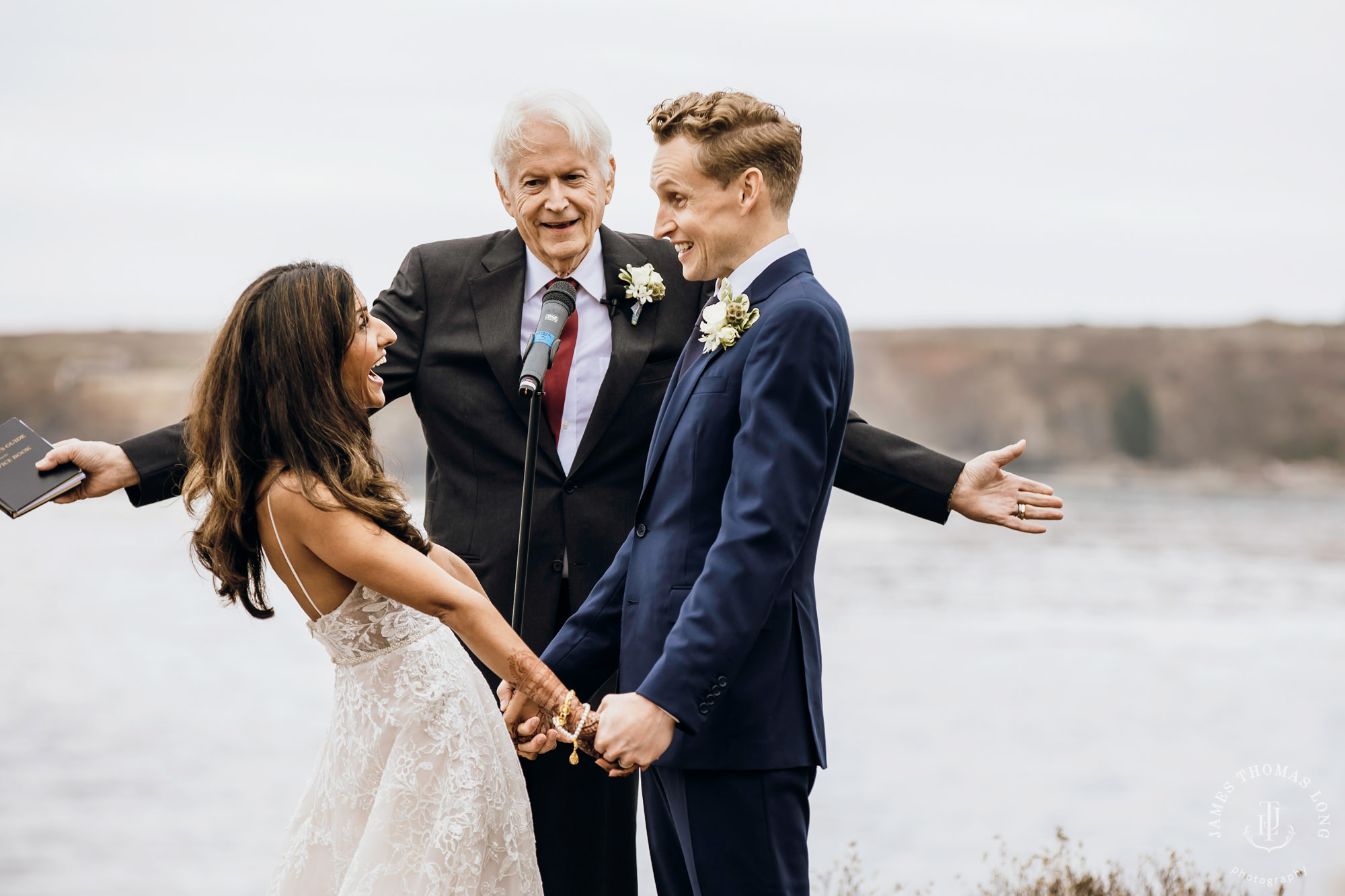 Destination wedding in Mendocino by Seattle wedding photographer James Thomas Long Photography