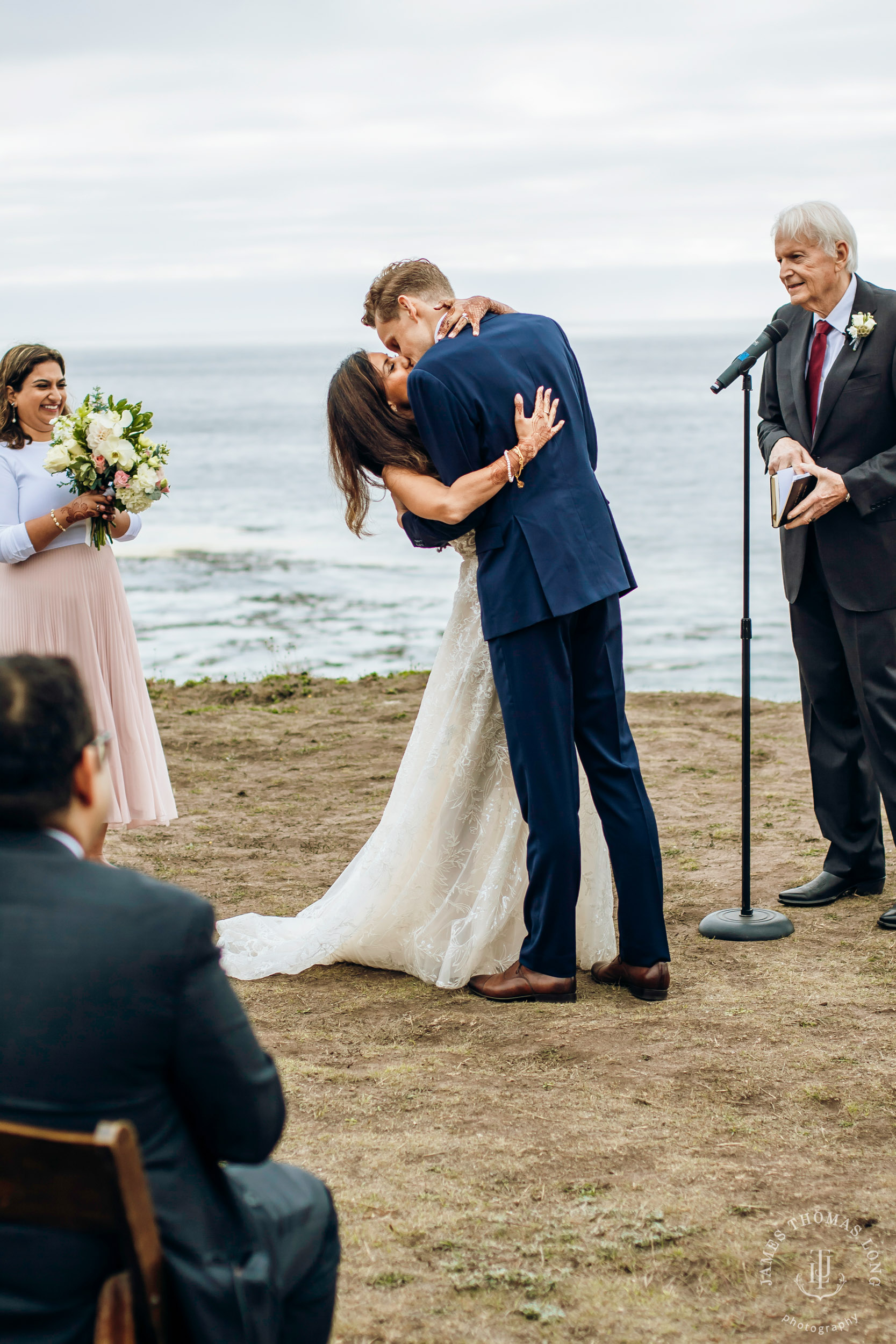 Destination wedding in Mendocino by Seattle wedding photographer James Thomas Long Photography