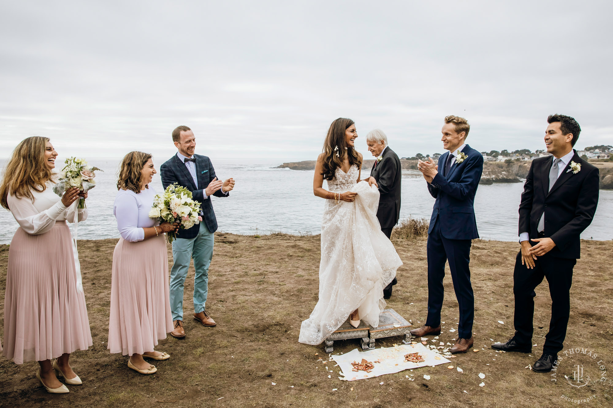 Destination wedding in Mendocino by Seattle wedding photographer James Thomas Long Photography