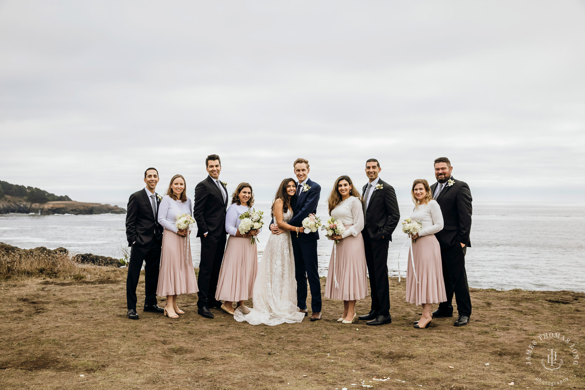 Destination wedding in Mendocino by Seattle wedding photographer James Thomas Long Photography