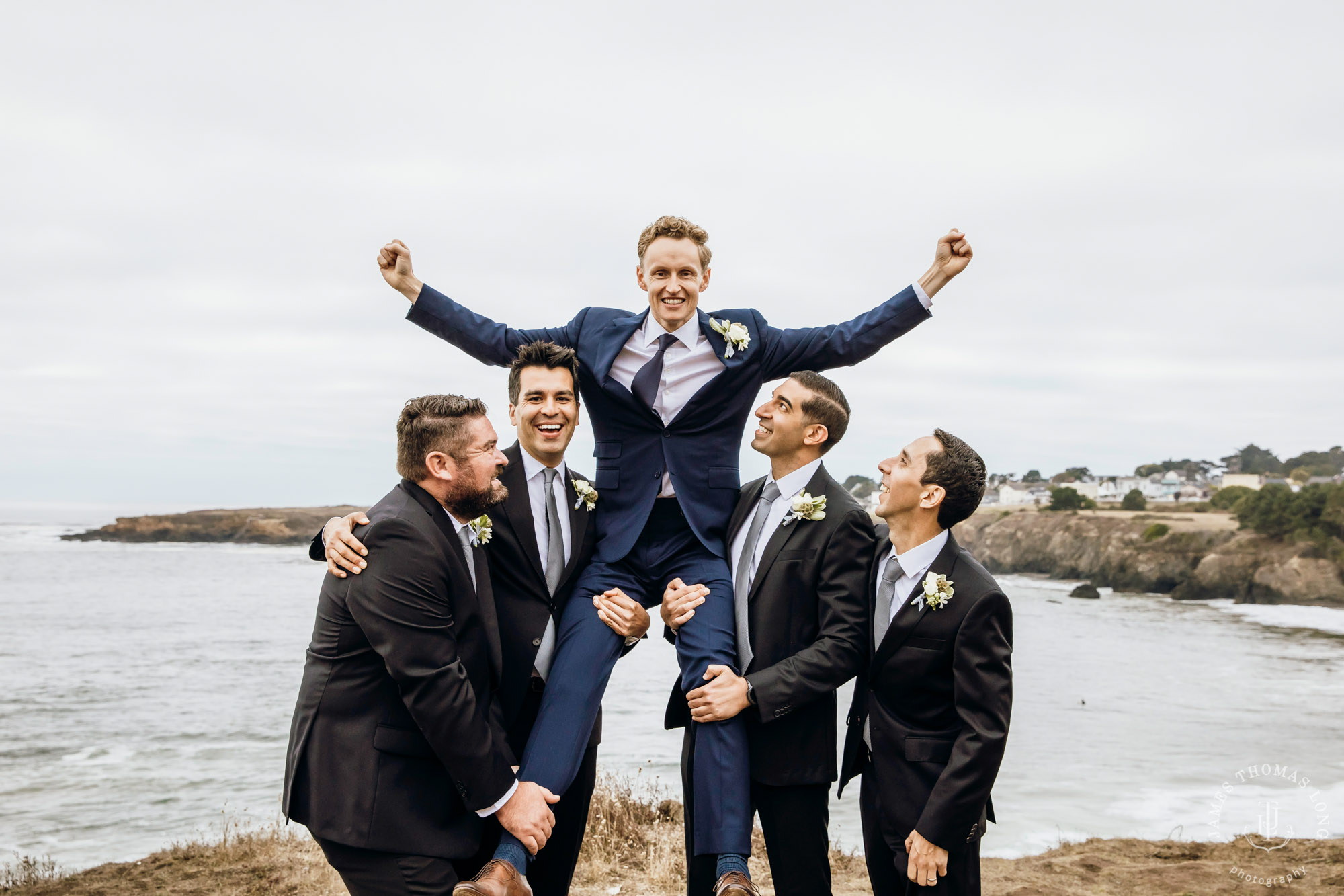 Destination wedding in Mendocino by Seattle wedding photographer James Thomas Long Photography