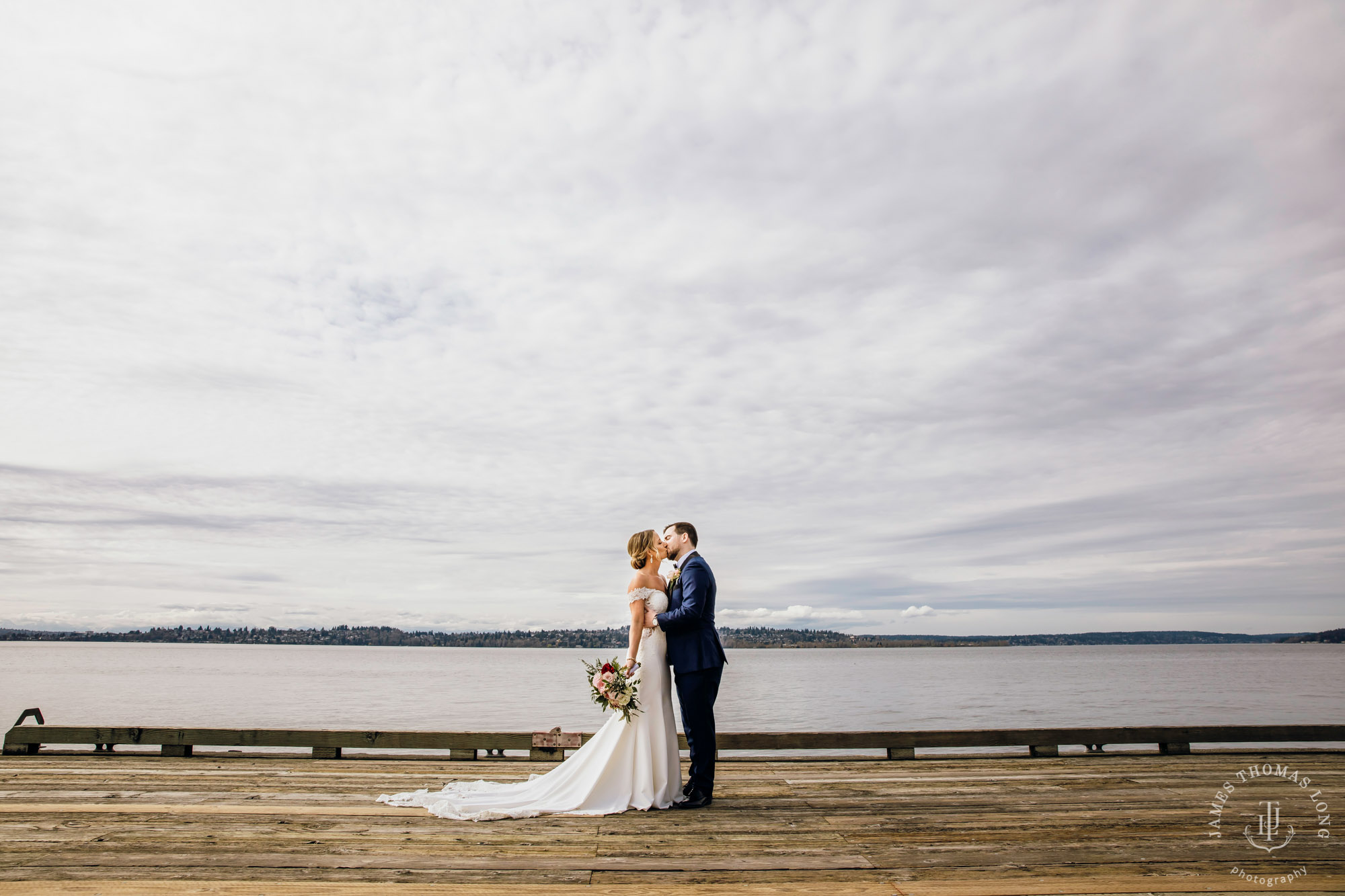 Woodmark Hotel Kirkland wedding by Seattle wedding photographer James Thomas Long Photography