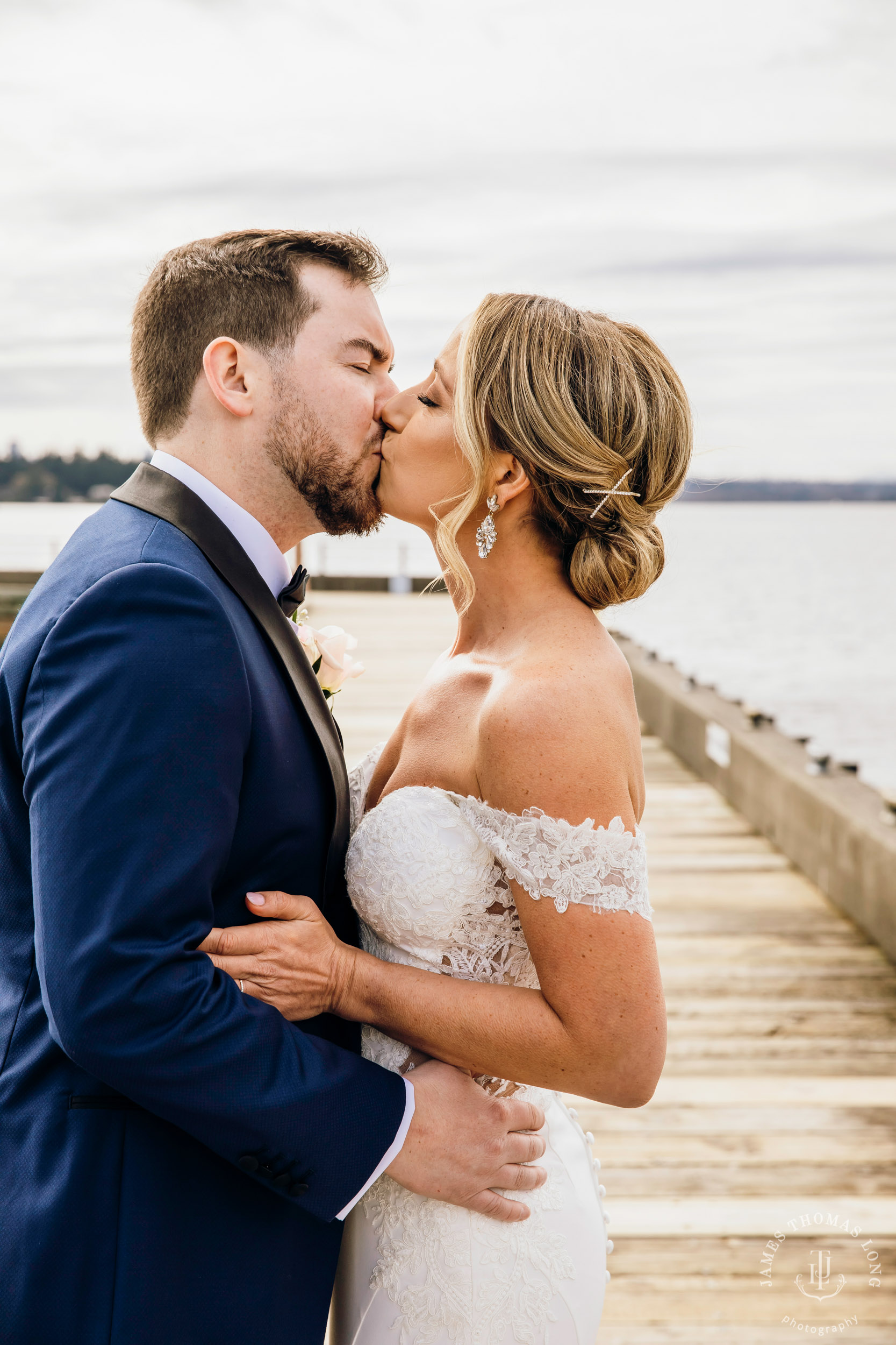 Woodmark Hotel Kirkland wedding by Seattle wedding photographer James Thomas Long Photography