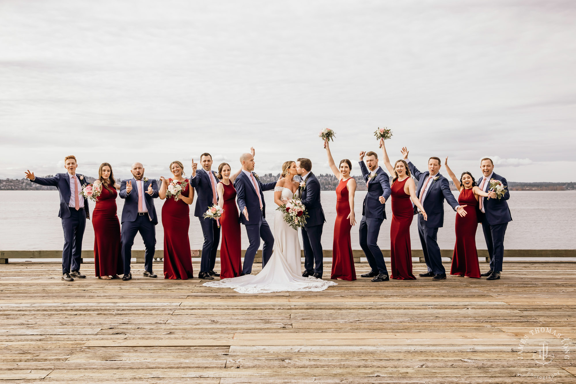 Woodmark Hotel Kirkland wedding by Seattle wedding photographer James Thomas Long Photography