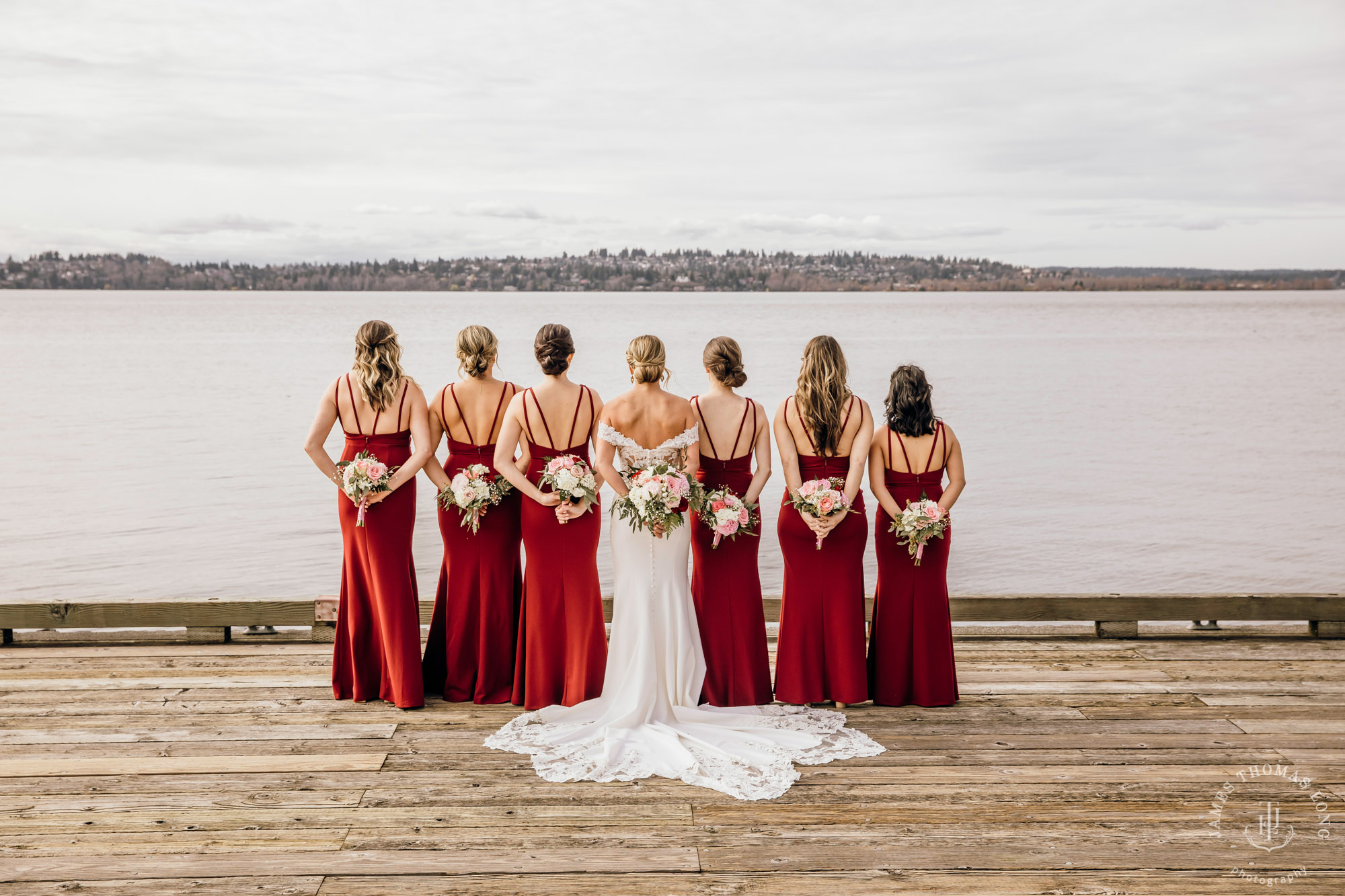 Woodmark Hotel Kirkland wedding by Seattle wedding photographer James Thomas Long Photography