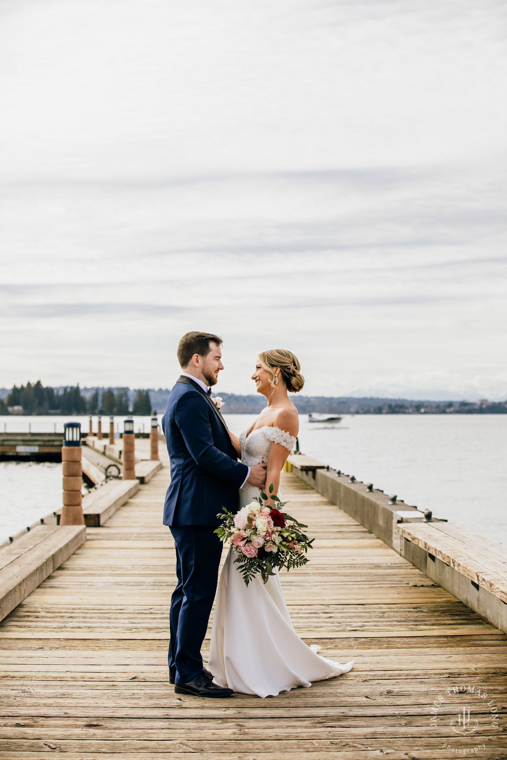 Woodmark Hotel Kirkland wedding by Seattle wedding photographer James Thomas Long Photography