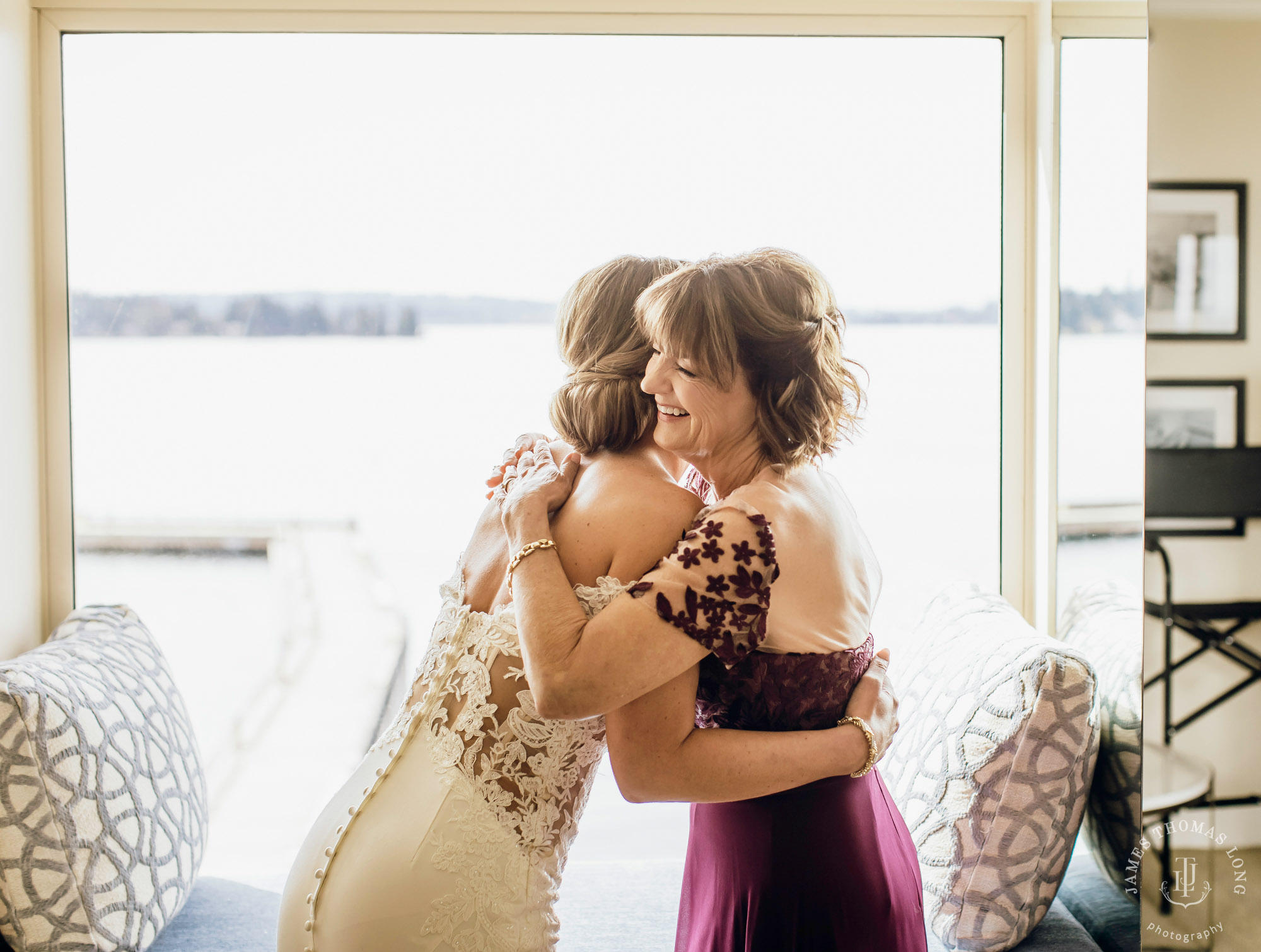 Woodmark Hotel Kirkland wedding by Seattle wedding photographer James Thomas Long Photography