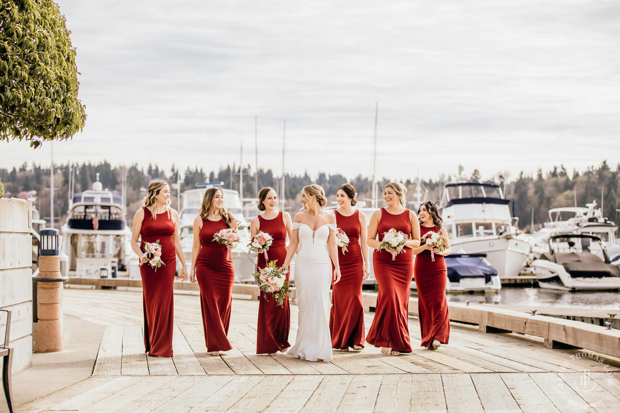 Woodmark Hotel Kirkland wedding by Seattle wedding photographer James Thomas Long Photography