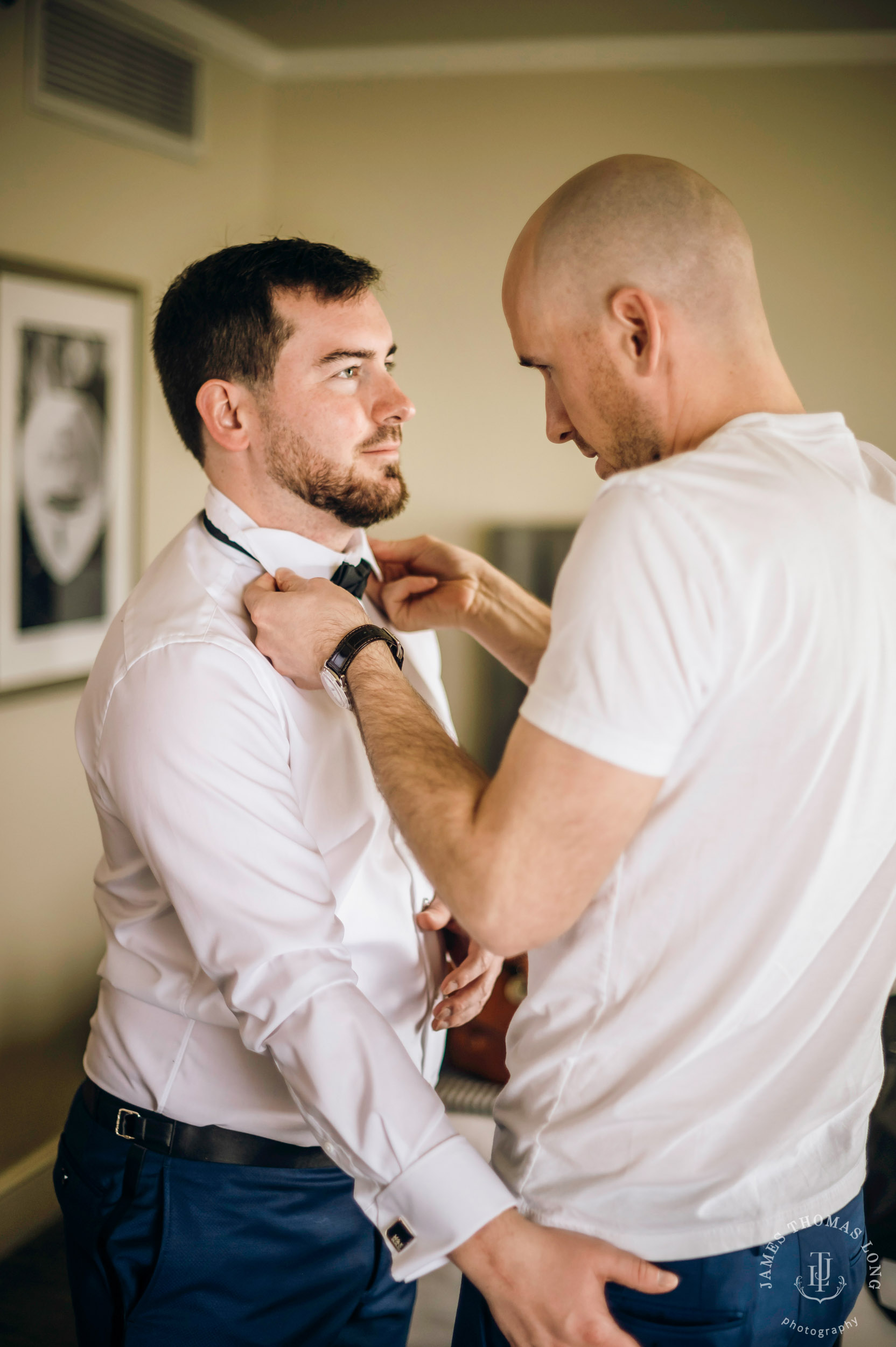 Woodmark Hotel Kirkland wedding by Seattle wedding photographer James Thomas Long Photography