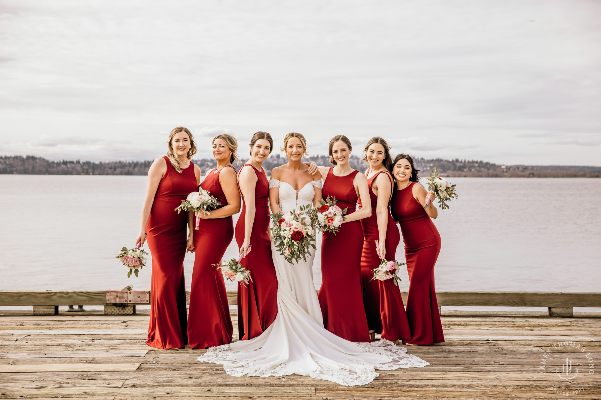 Woodmark Hotel Kirkland wedding by Seattle wedding photographer James Thomas Long Photography