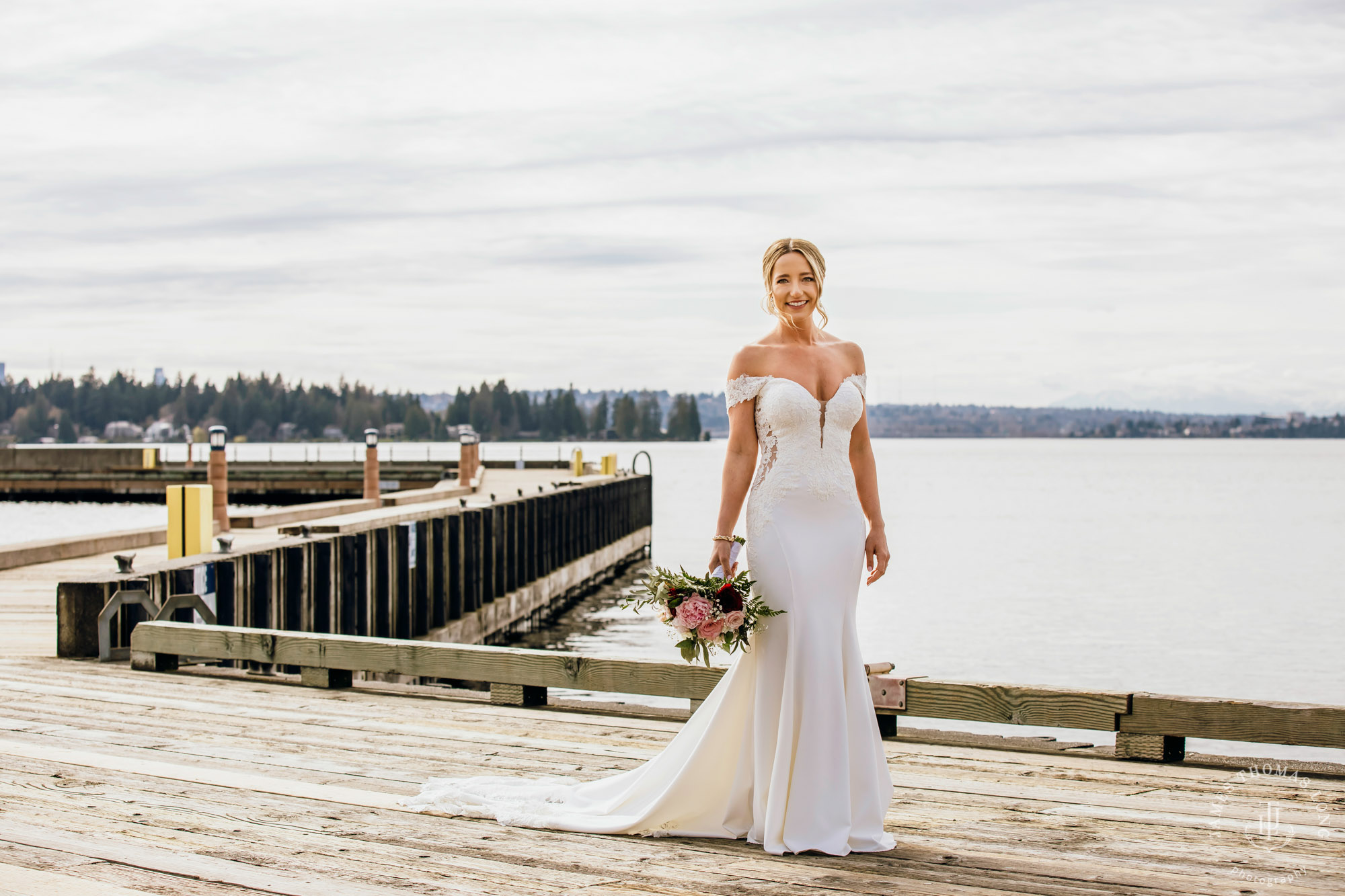 Woodmark Hotel Kirkland wedding by Seattle wedding photographer James Thomas Long Photography