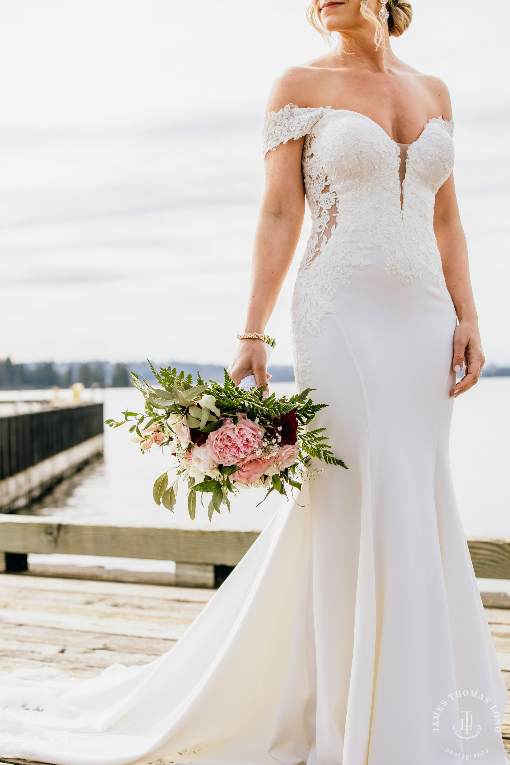 Woodmark Hotel Kirkland wedding by Seattle wedding photographer James Thomas Long Photography